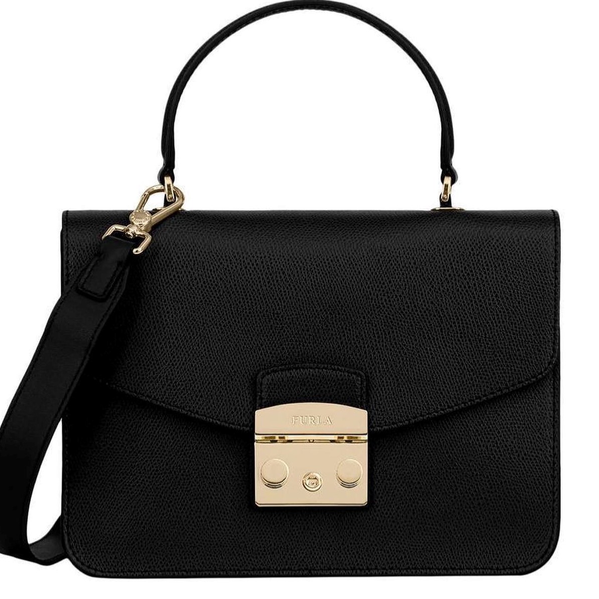 Túi đeo chéo nữ Furla có quai Metropolis Medium Top Handle Bag