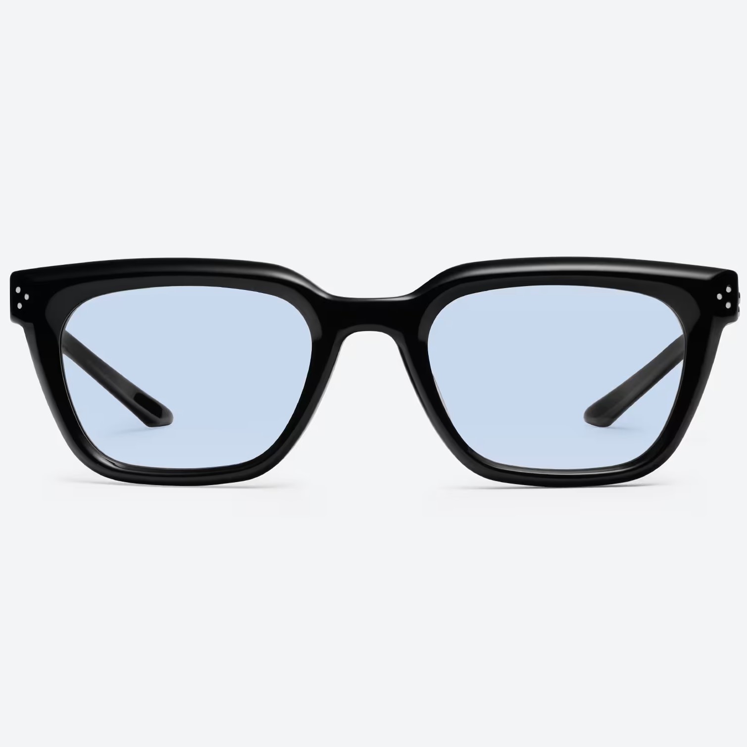 Kính mát Gentle Monster Hovo 01(B) Blue Lenses Black Acetate