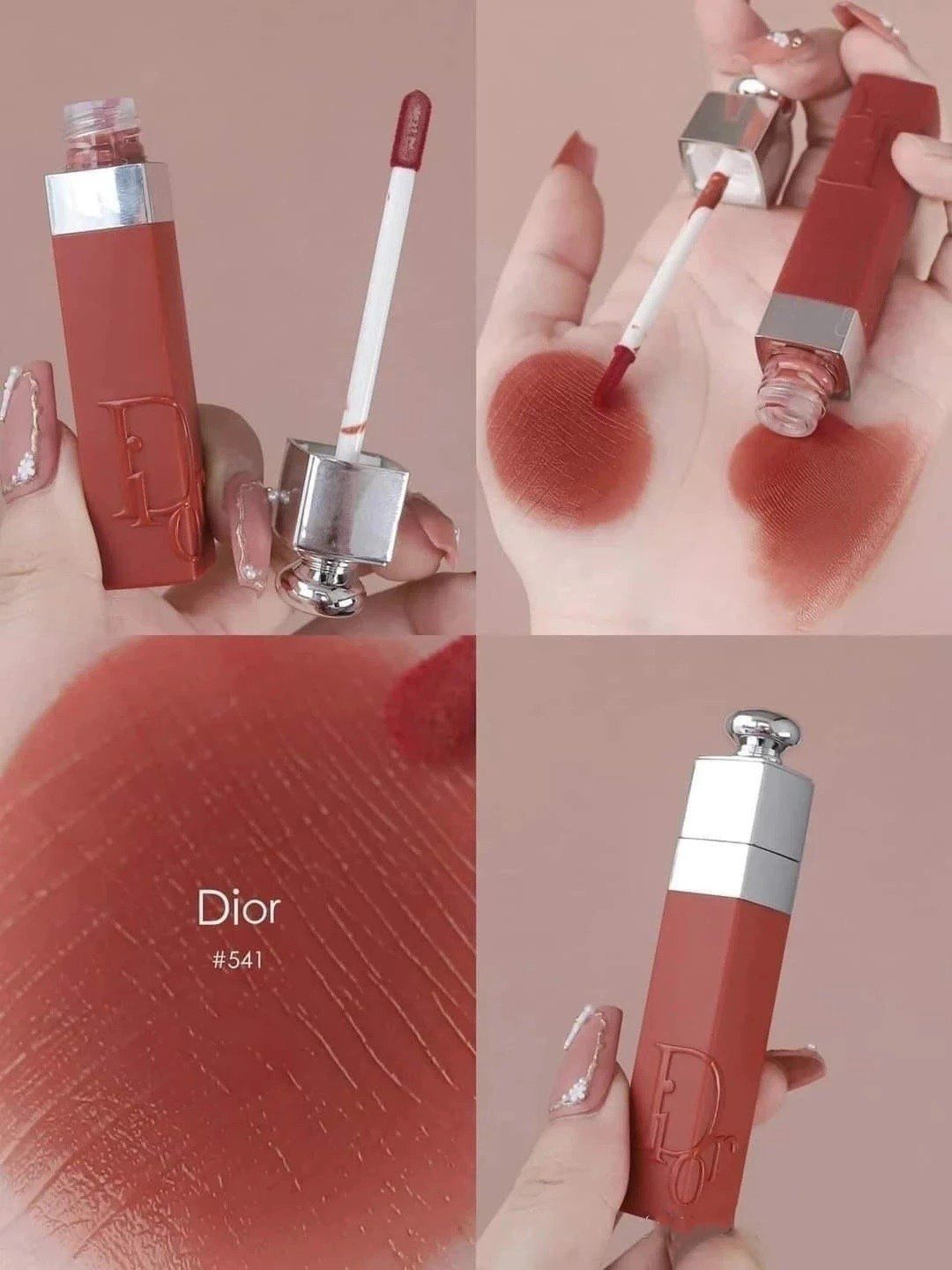 Son nước dạng quẹt Dior Addict Lip Tattoo 541 Natural Sienna Màu Đỏ Đất