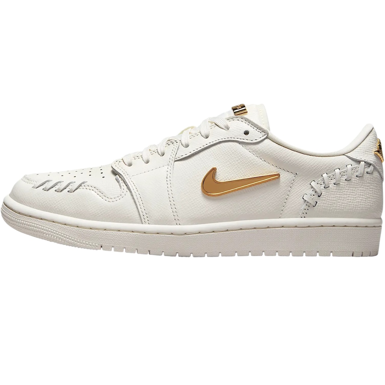 Giày thể thao Nike nữ Air Jordan 1 Low Method of Make Womens Shoes Sail Metallic Gold FN5032-100 2