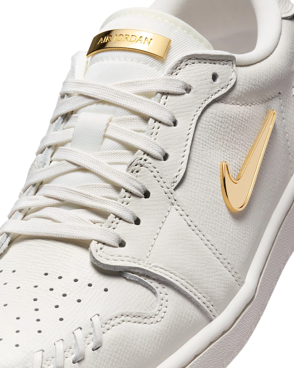 Giày thể thao Nike nữ Air Jordan 1 Low Method of Make Womens Shoes Sail Metallic Gold FN5032-100 8
