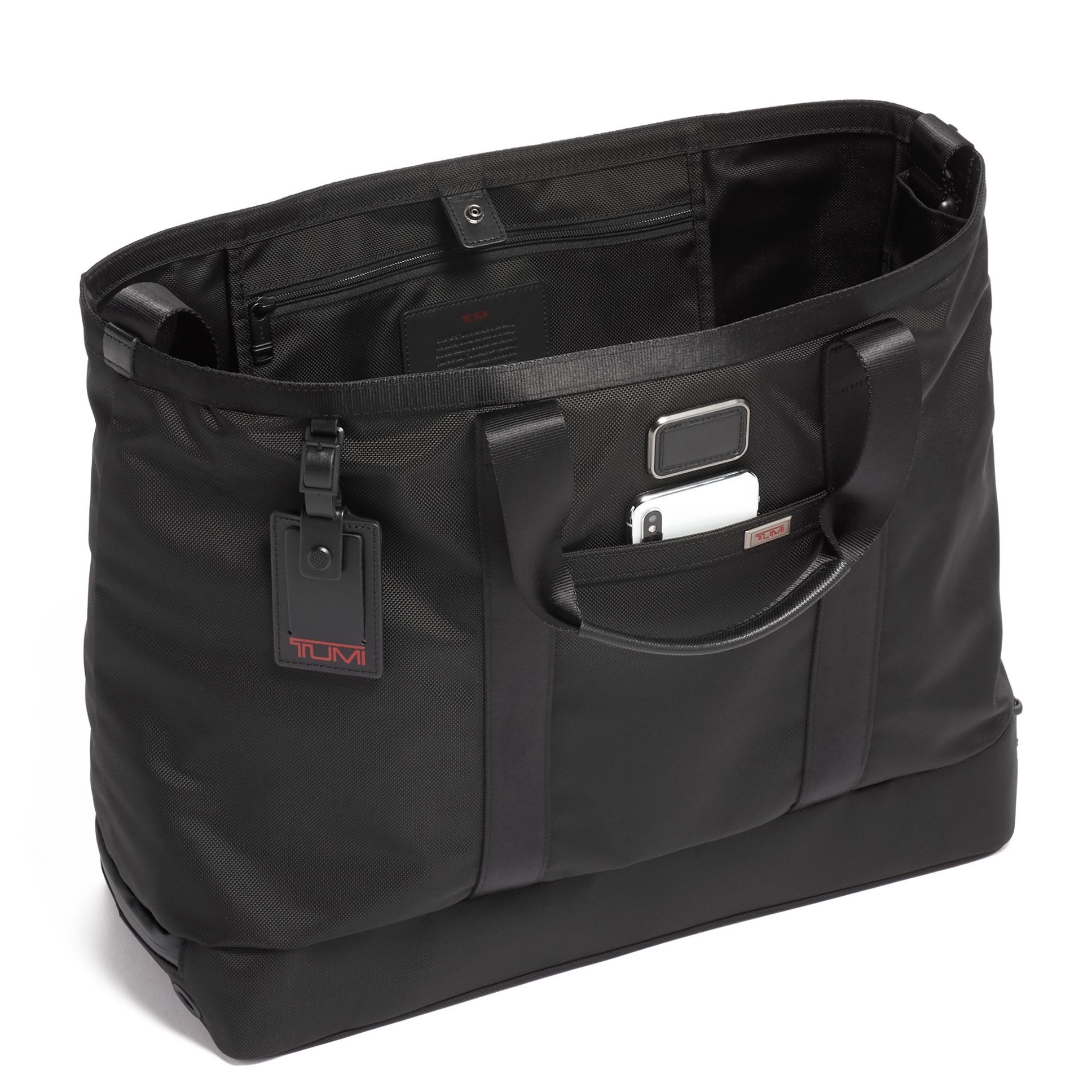 TÚI DU LỊCH ĐEN TUMI ALPHA CARRYALL BLACK BALLISTIC NYLON TOTE BAG 4