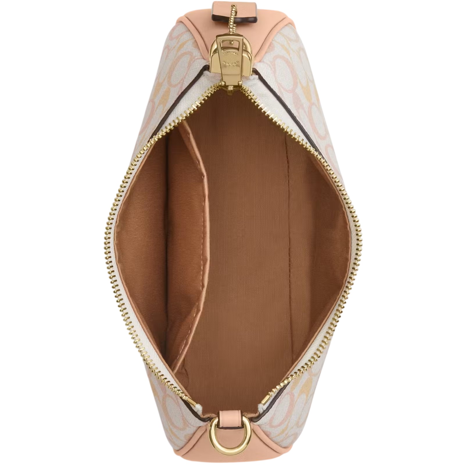 Túi đeo chéo Coach Teri Shoulder Bag In Pretty Signature Canvas Chalk Pink CDZ05 8