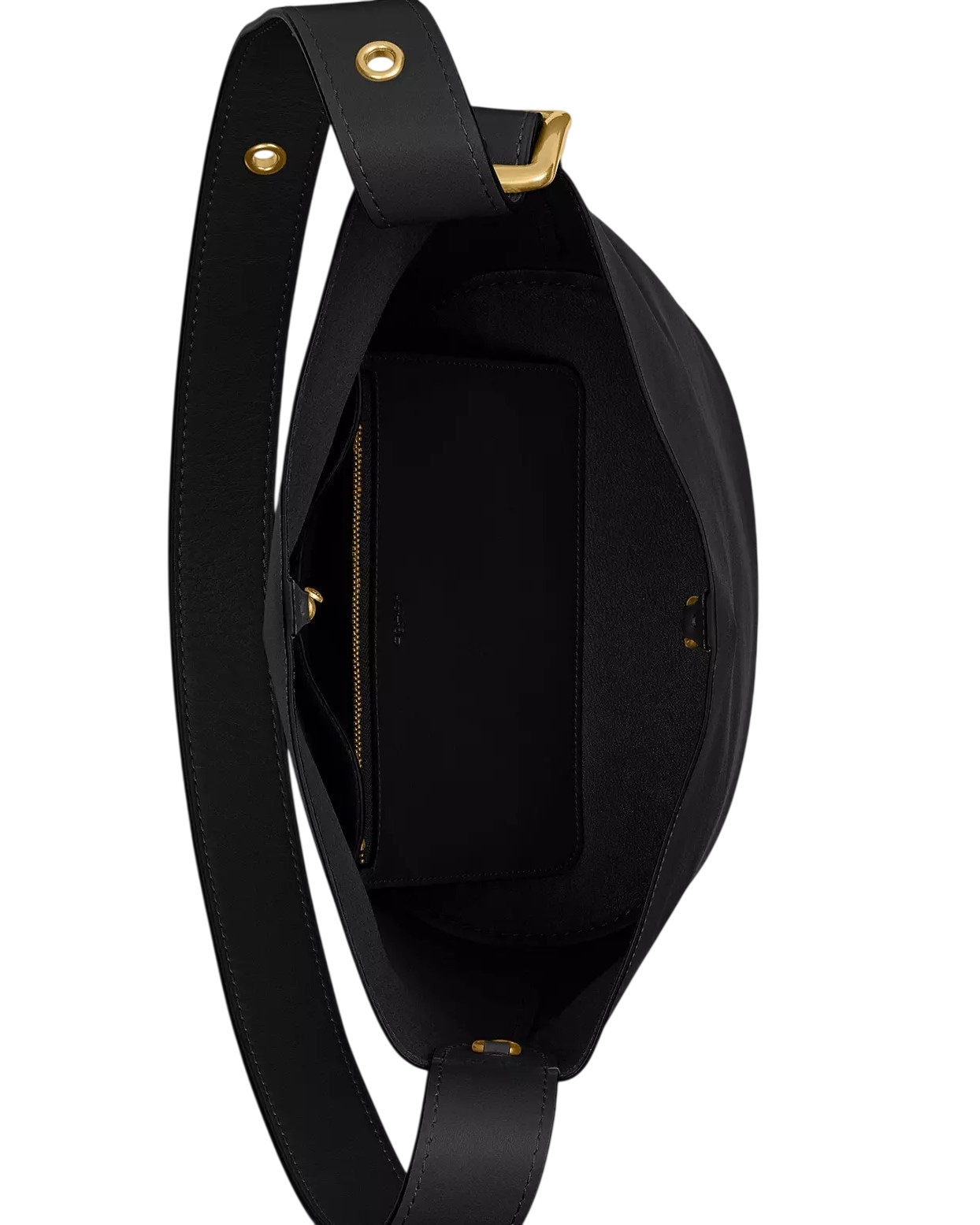 Túi đeo chéo nữ đen dáng đứng Coach Bleecker Bucket Bag Black CCC23 1
