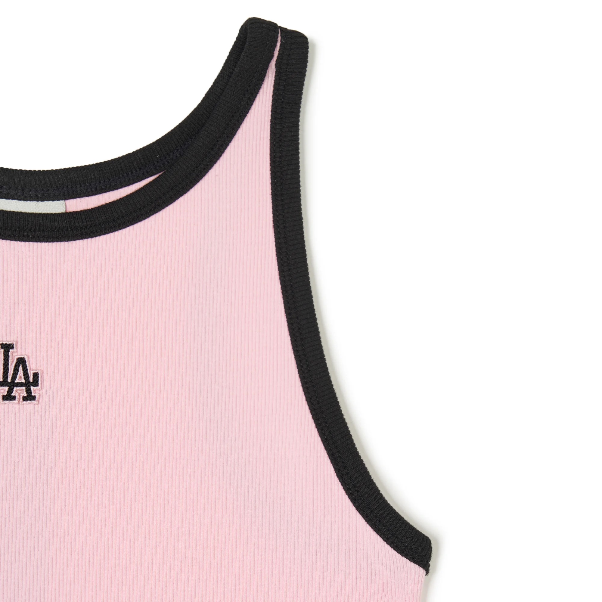 ÁO ĐẦM MLB LA DRESS LONG TOP LOS ANGELES DODGERS PINK 3FOPB0643-07PKL 14