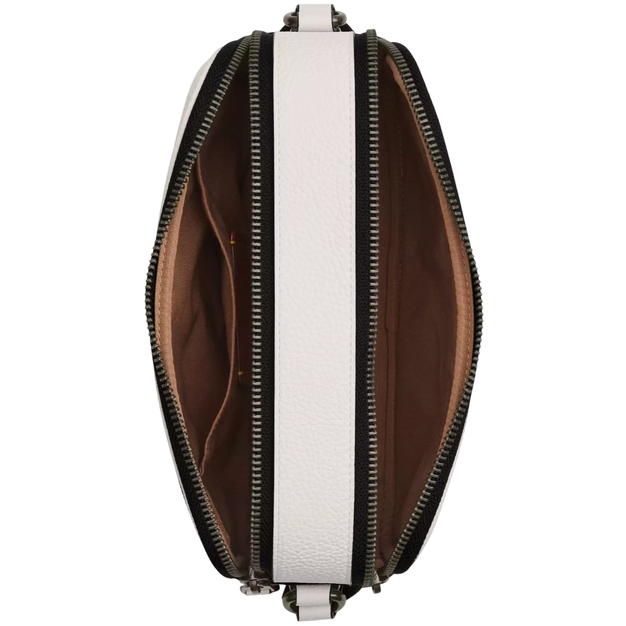Túi đeo Coach Nam Graham Crossbody Bag Varsity Motif Chalk Black CAJ64 2