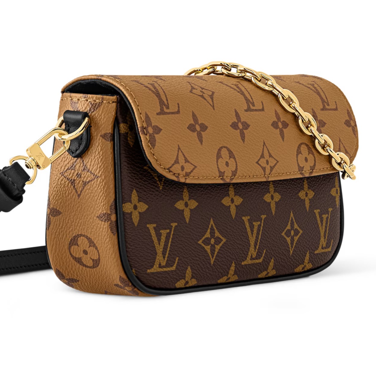 Túi kẹp nách Louis Vuitton Wallet On Chain Ivy Monogram Reverse 2