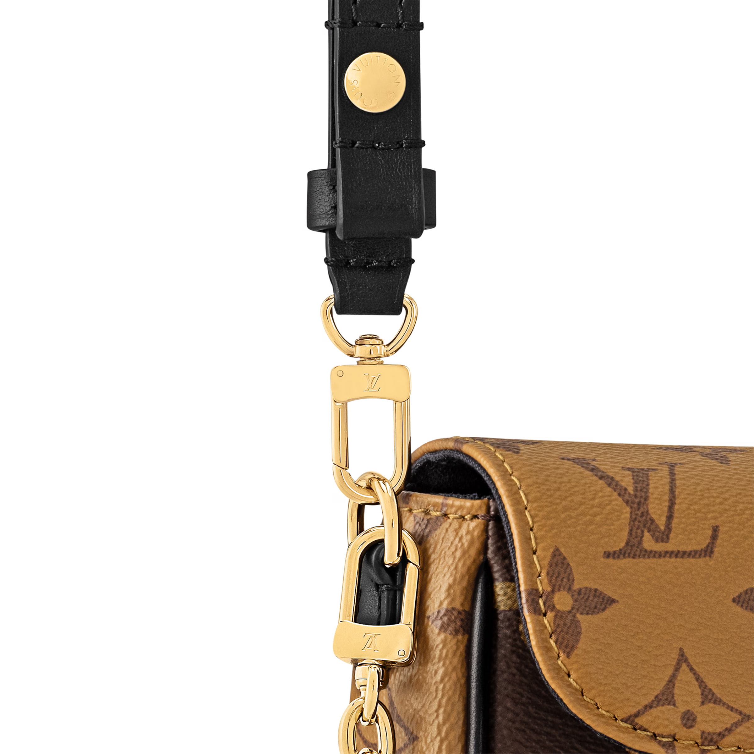 Túi kẹp nách Louis Vuitton Wallet On Chain Ivy Monogram Reverse 4