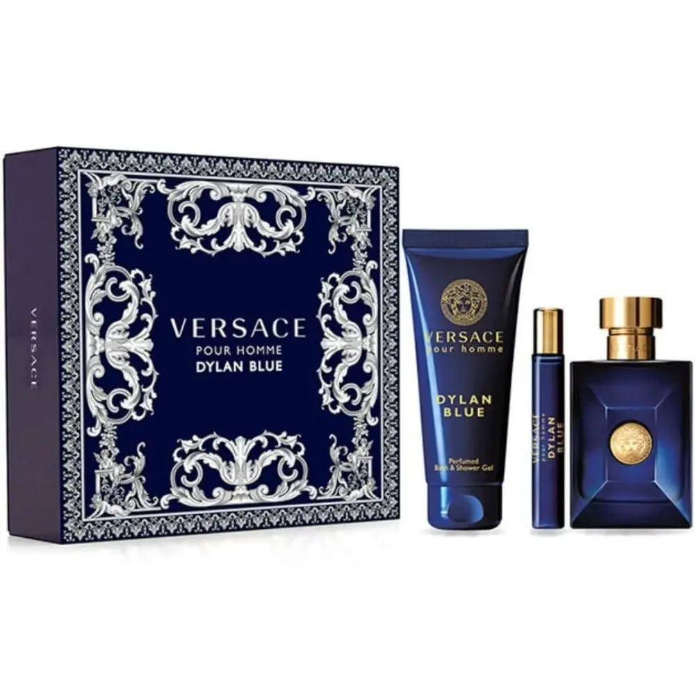 Set Versace Dylan Blue Pour Homme 3pcs EDT 1