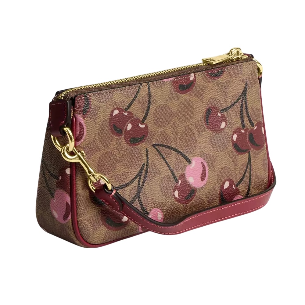 Túi xách Coach Nolita 19 In Signature Canvas With Cherry Print Tan Multi CZ011 1