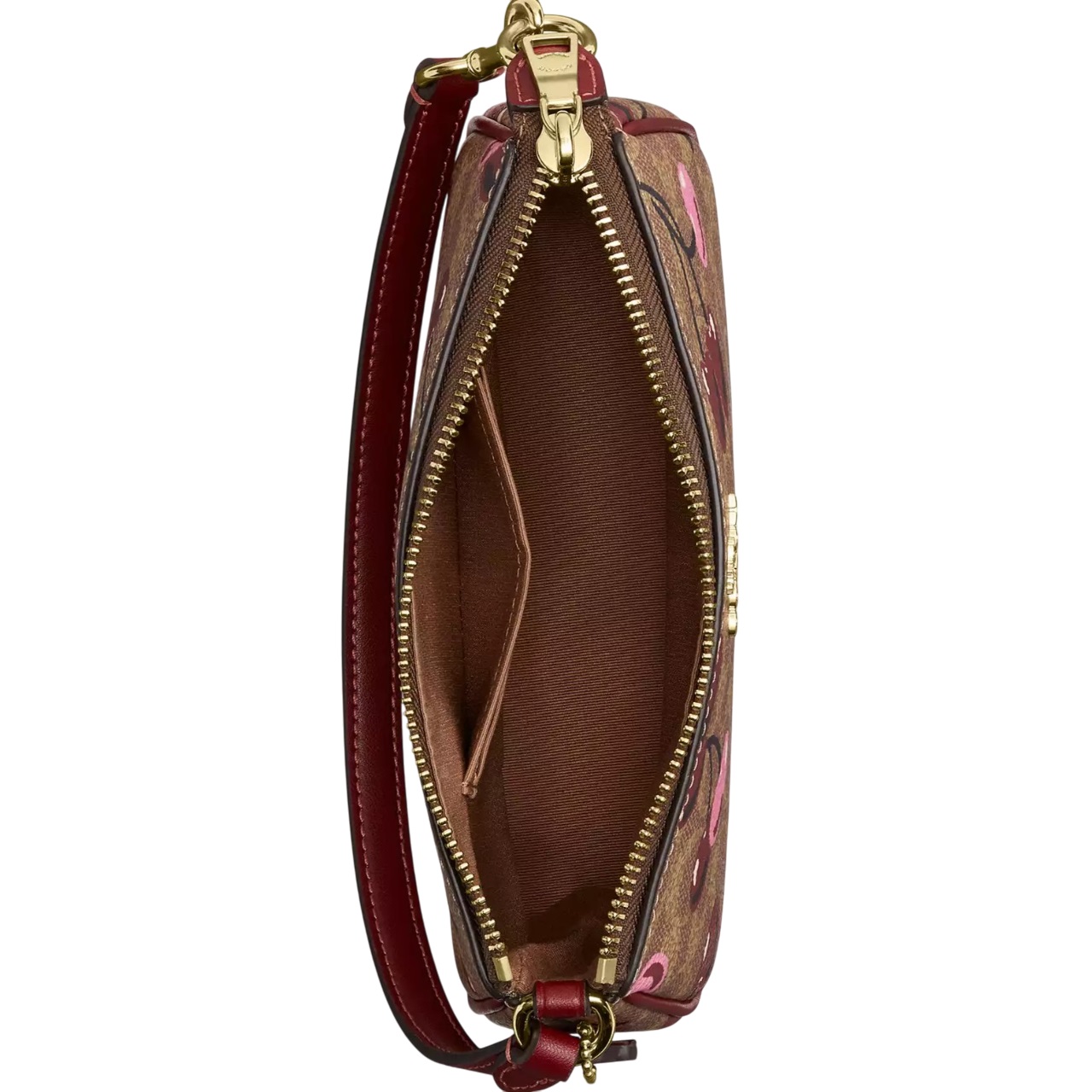 Túi xách Coach Nolita 19 In Signature Canvas With Cherry Print Tan Multi CZ011 4