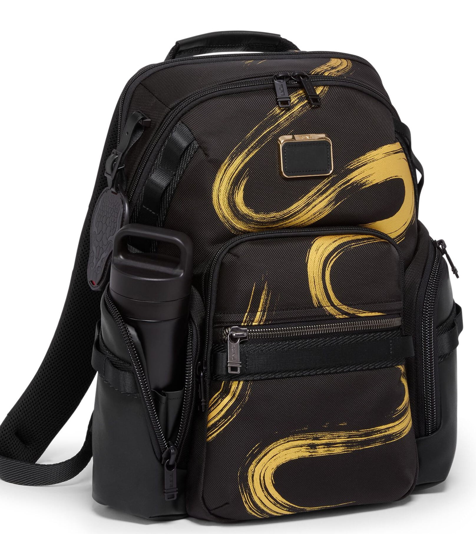 Ba lô Tumi Navigation Backpack Gold Brush Strokes 3