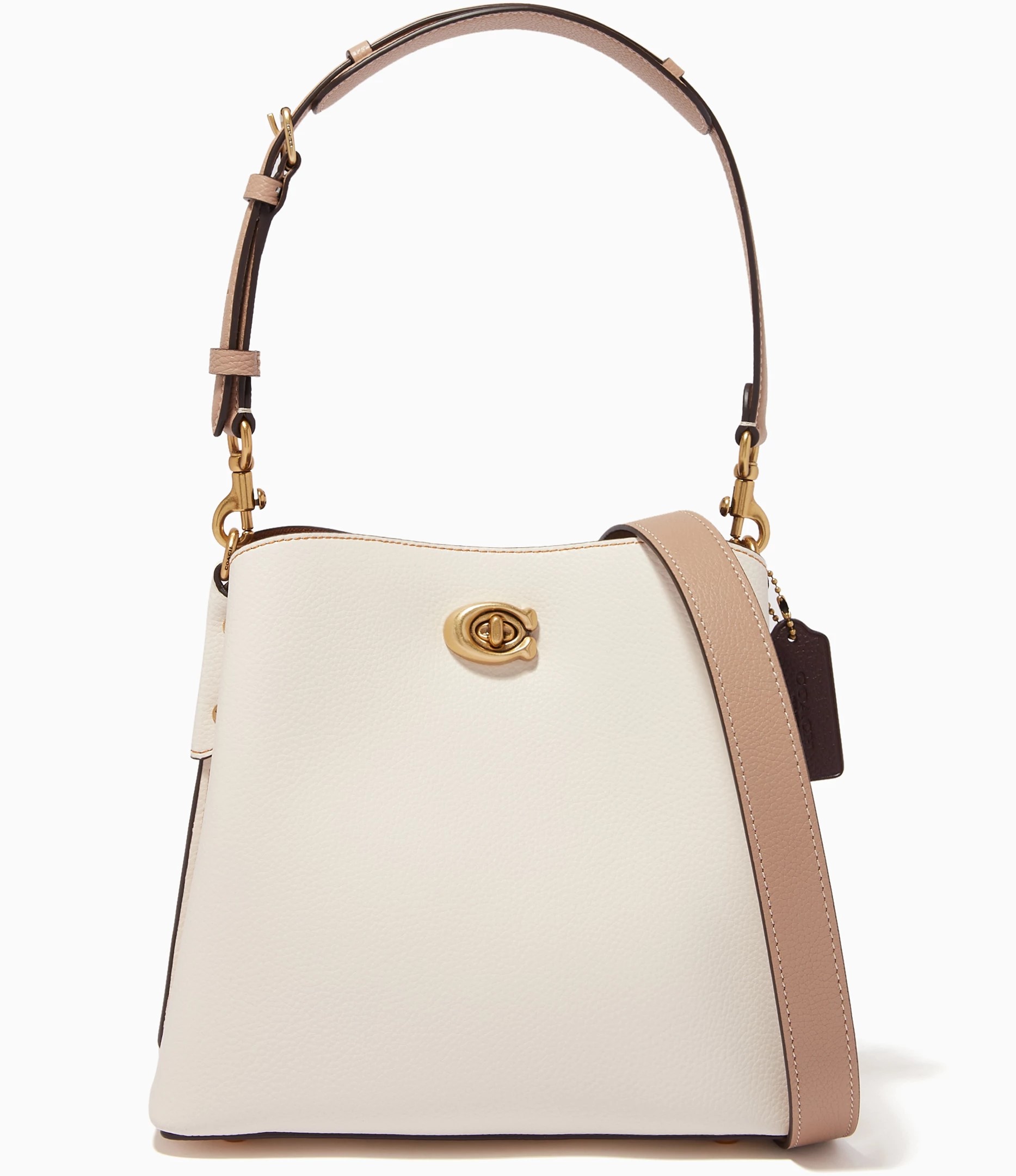 Túi đeo chéo Coach Willow Bucket Bag In Colorblock Chalk C3766 6