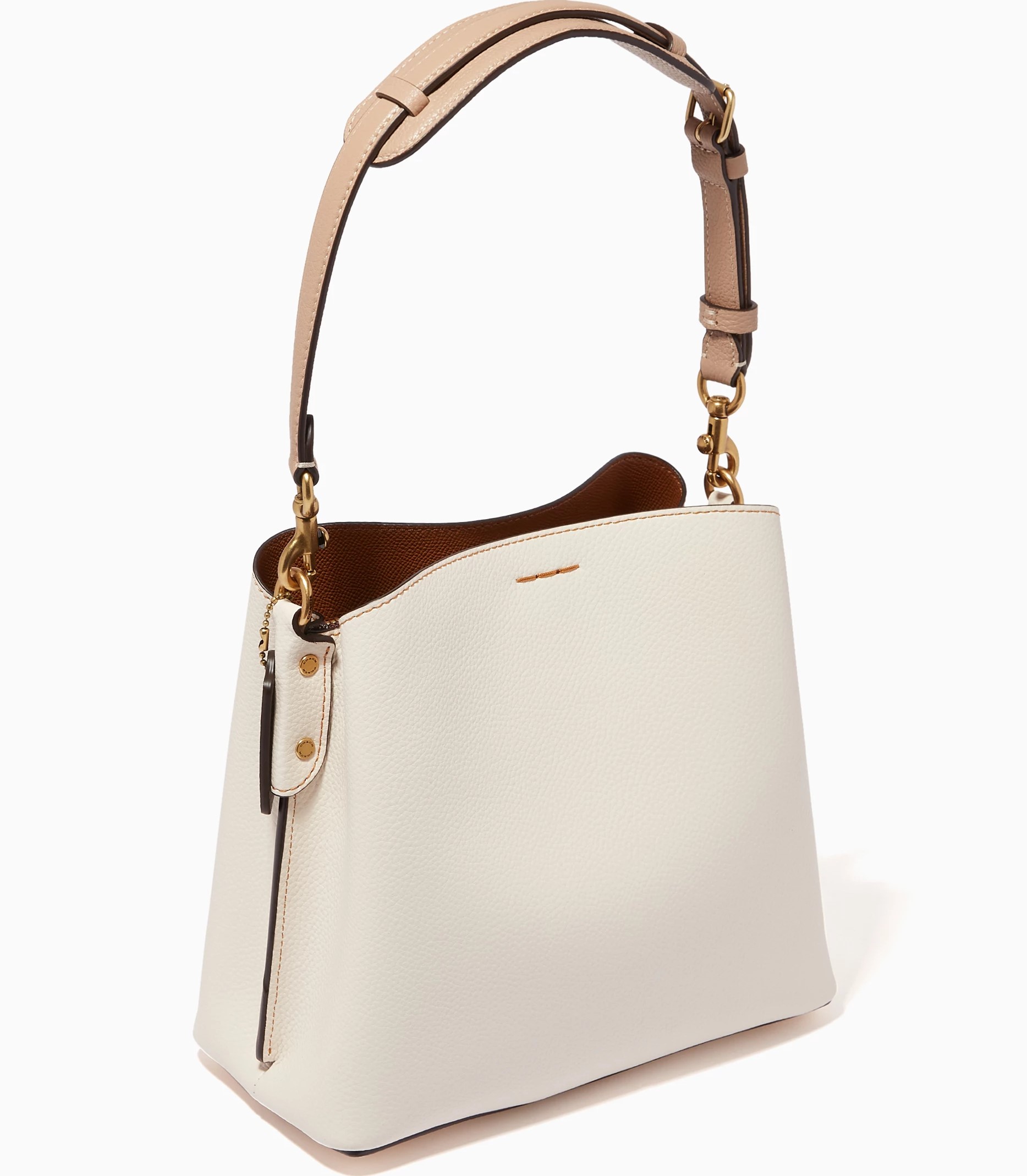 Túi đeo chéo Coach Willow Bucket Bag In Colorblock Chalk C3766 9