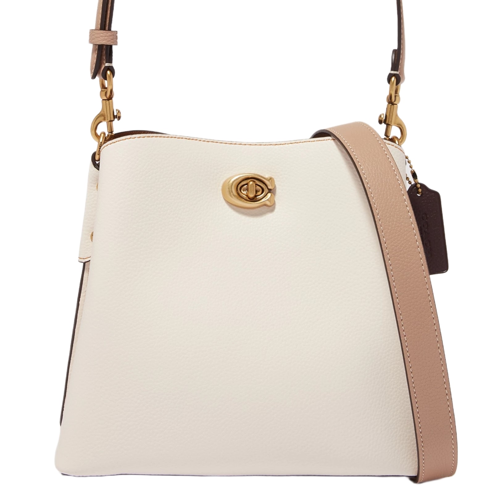 Túi đeo chéo Coach Willow Bucket Bag In Colorblock Chalk C3766 7
