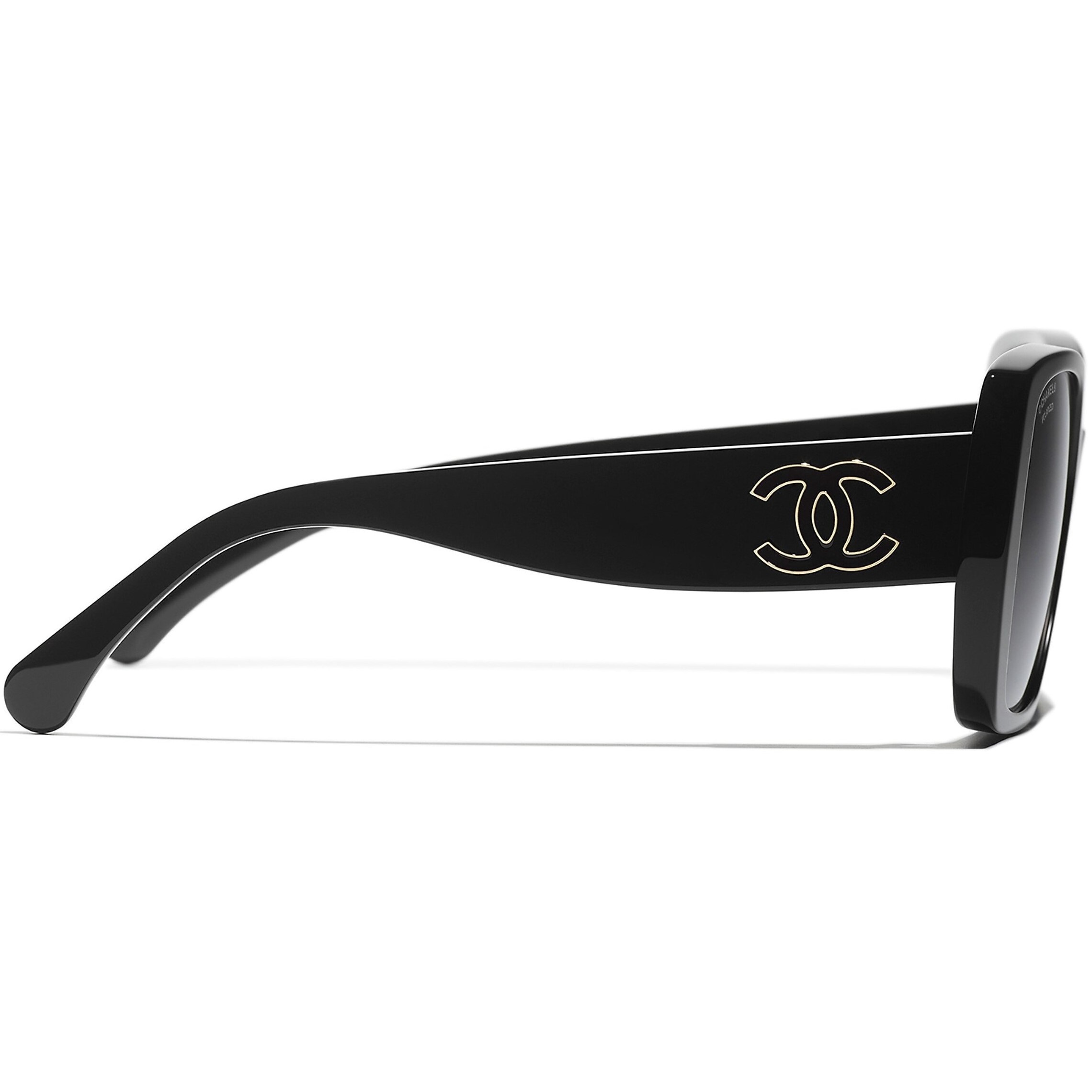 Mắt kính Chanel Square Sunglasses Black CH5541 7