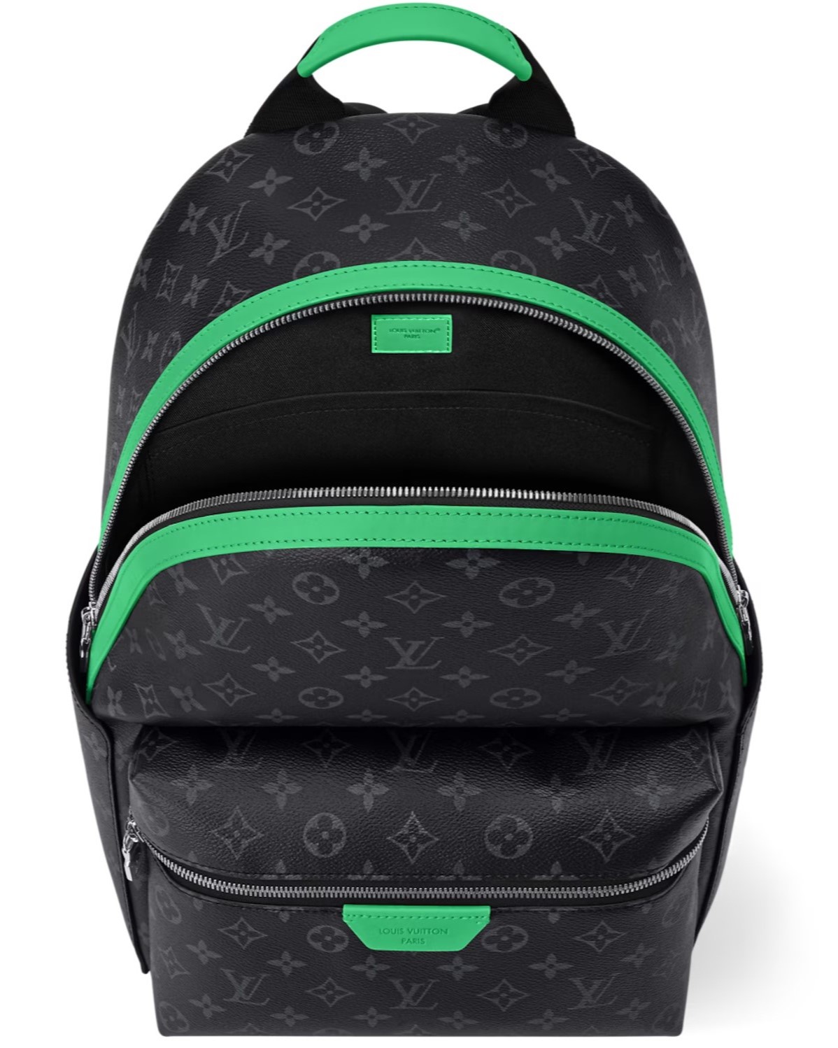 Balo Louis Vuitton Discovery PM Backpack Monogram Eclipse Canvas Bamboo Green 6