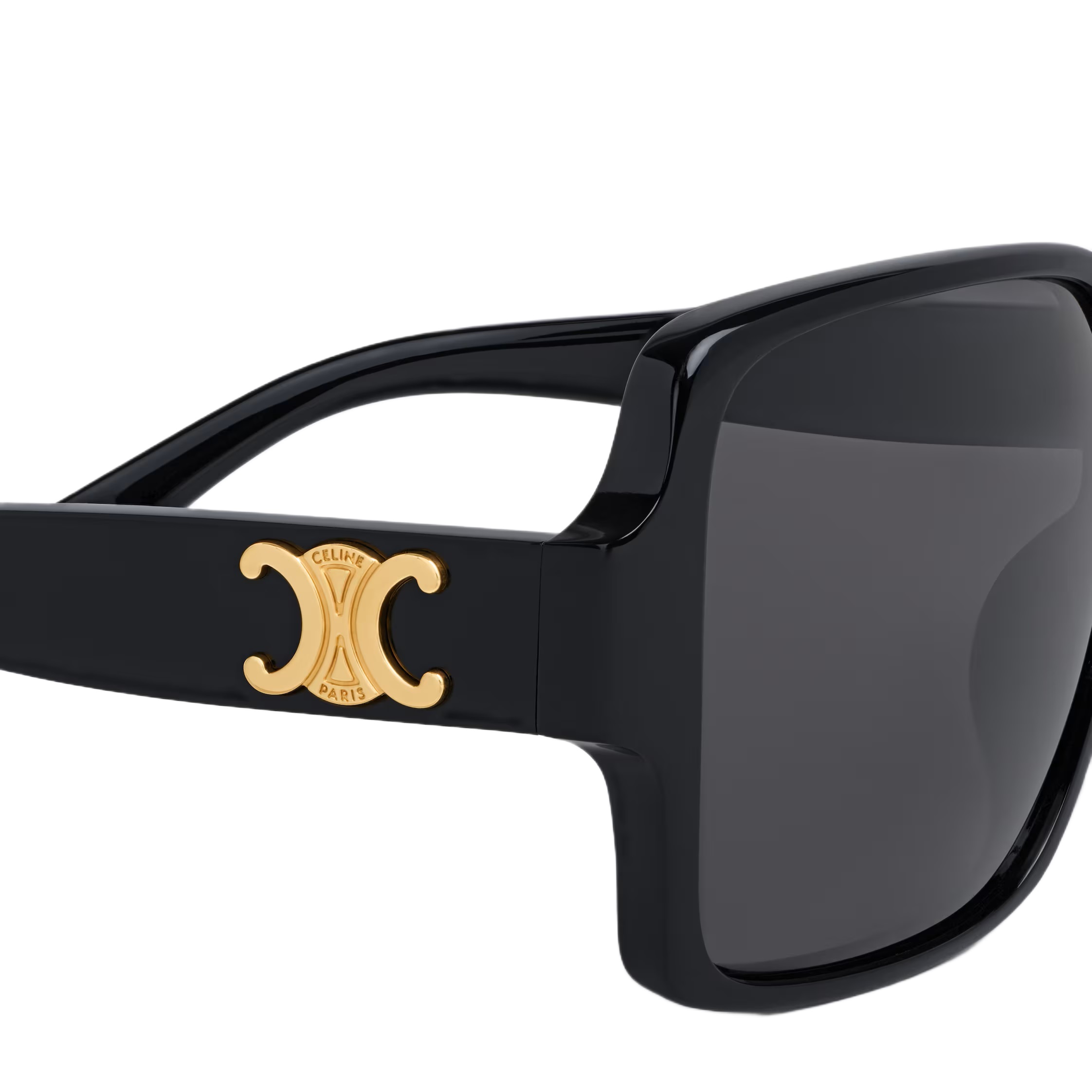 Kính mát Celine Triomphe 16 sunglasses in Acetate Black 1