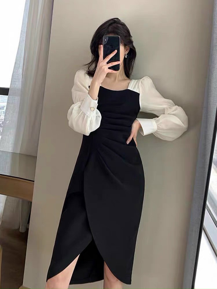 Đầm zara đen tay phồng  Shopee Việt Nam