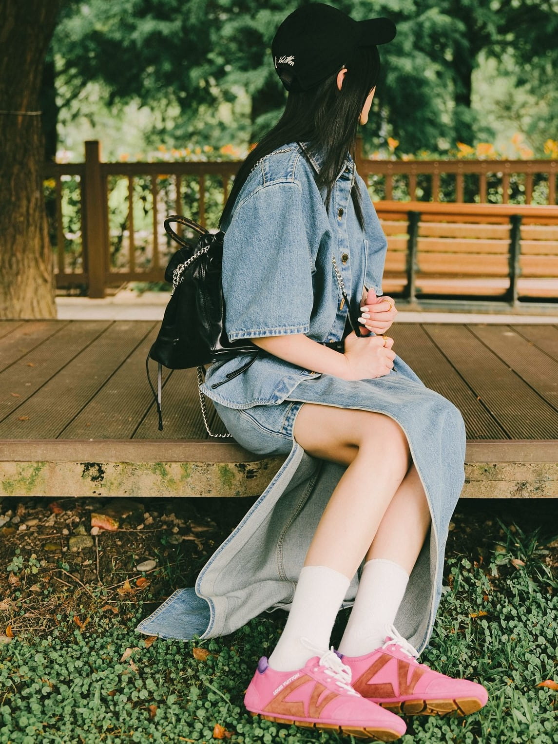 Balo Louis Vuitton Off Duty Vibe Black 18