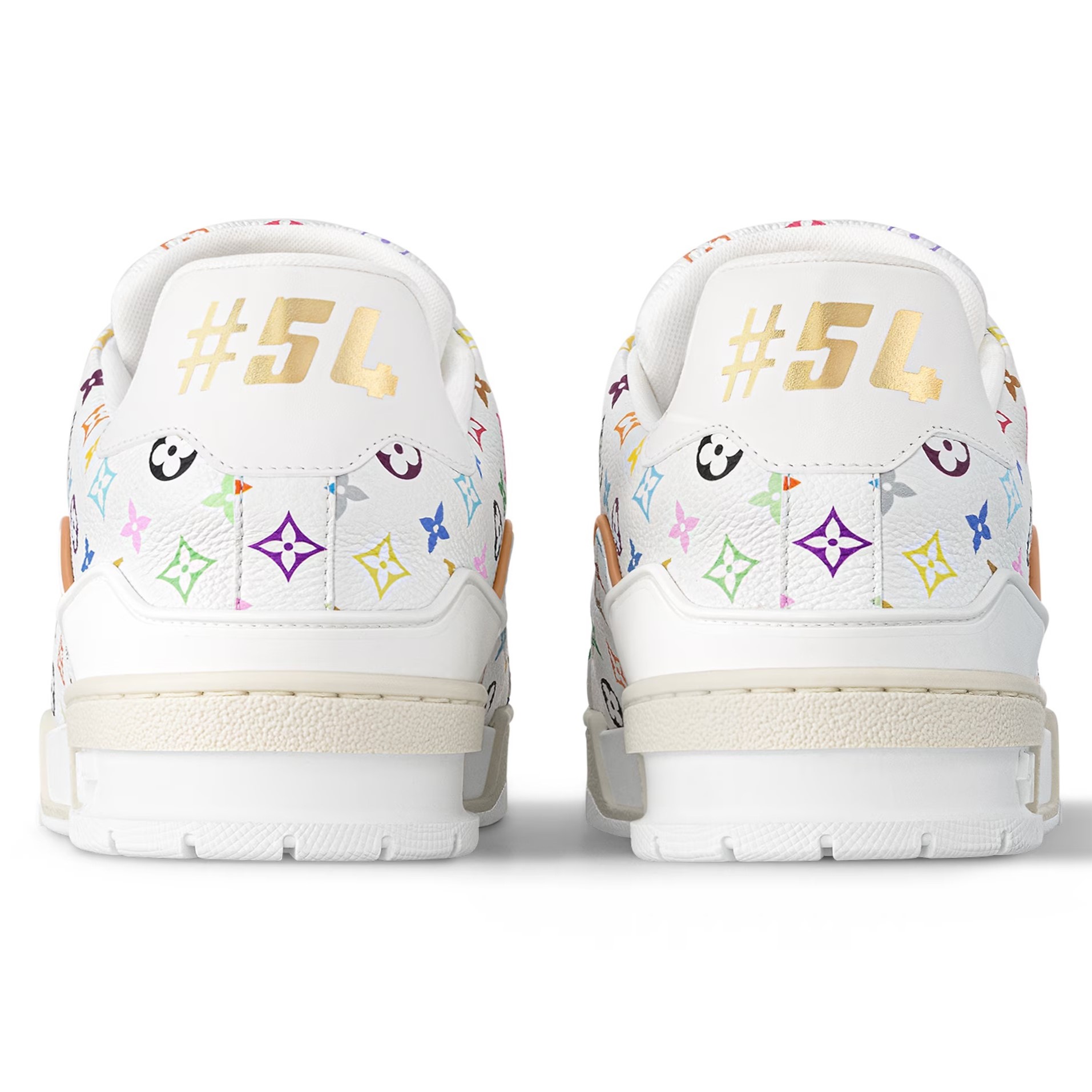 Giày trắng Thể Thao LV Trainer LV x TM White 1AHEKG 3