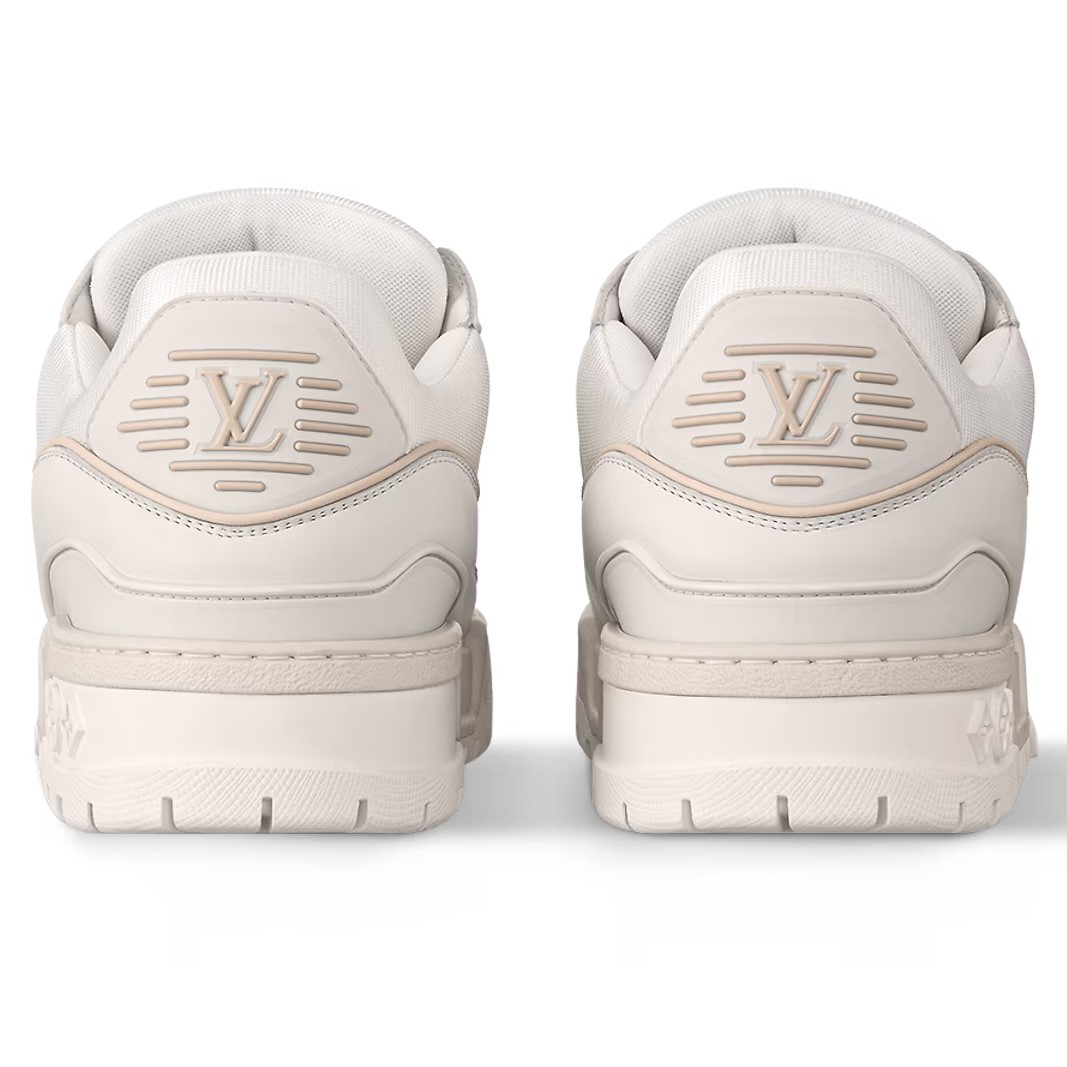 Giày Thể Thao nữ LV Louis Vuitton Trainer Maxi Sneaker White 4