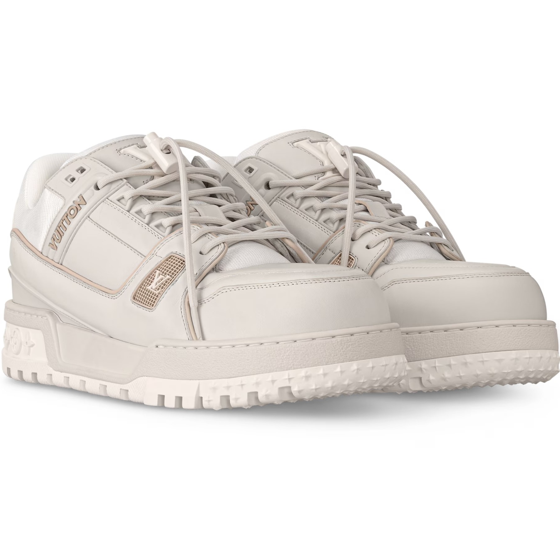Giày Thể Thao nữ LV Louis Vuitton Trainer Maxi Sneaker White 6