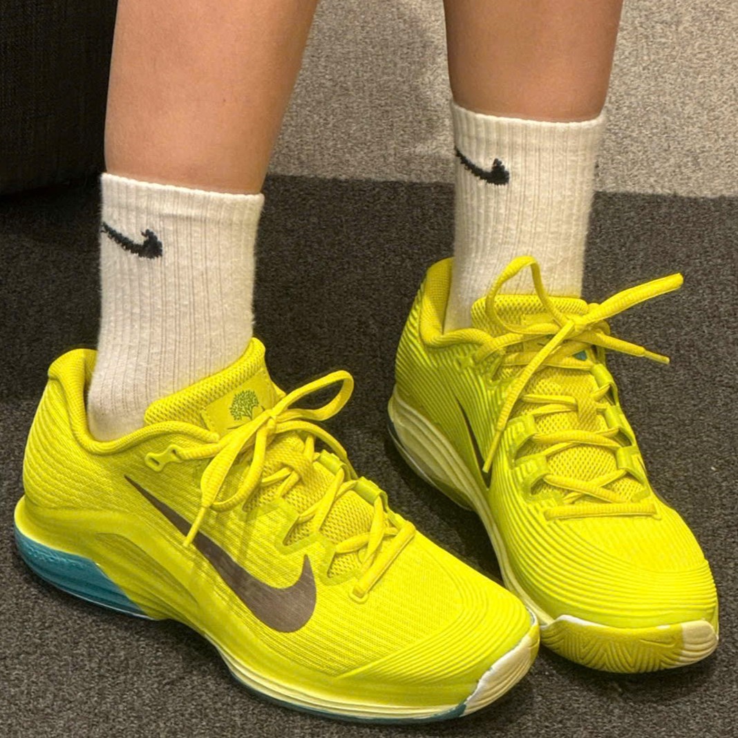 Giày thể thao Pickleball Nike Vapor 12 Premium Womens Hard Court Tennis Shoes Luminous Green HF7834-300 2