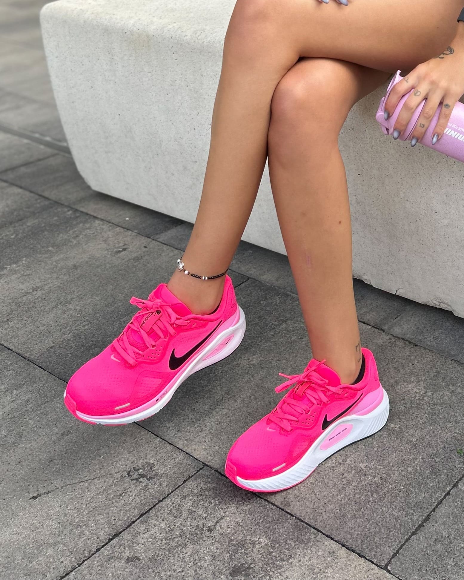Giày thể thao Nike nữ Structure 26 Womens Road Running Shoes Hyper Pink HJ1101-601 18