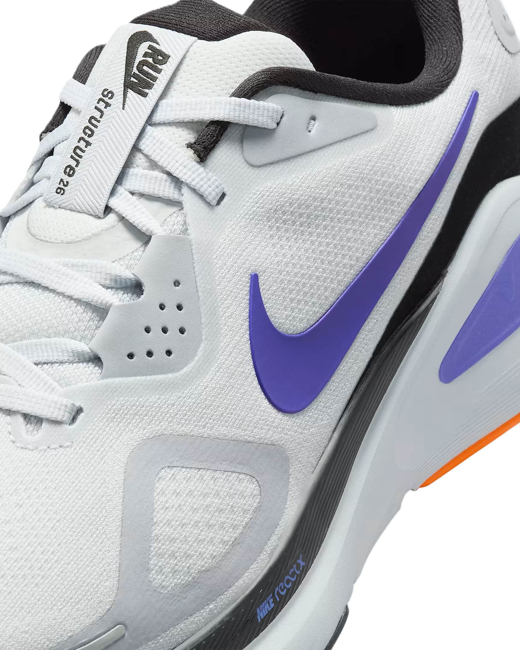Giày thể thao Nike Structure 26 Road Running Shoes Wolf Grey HJ1102-004 9