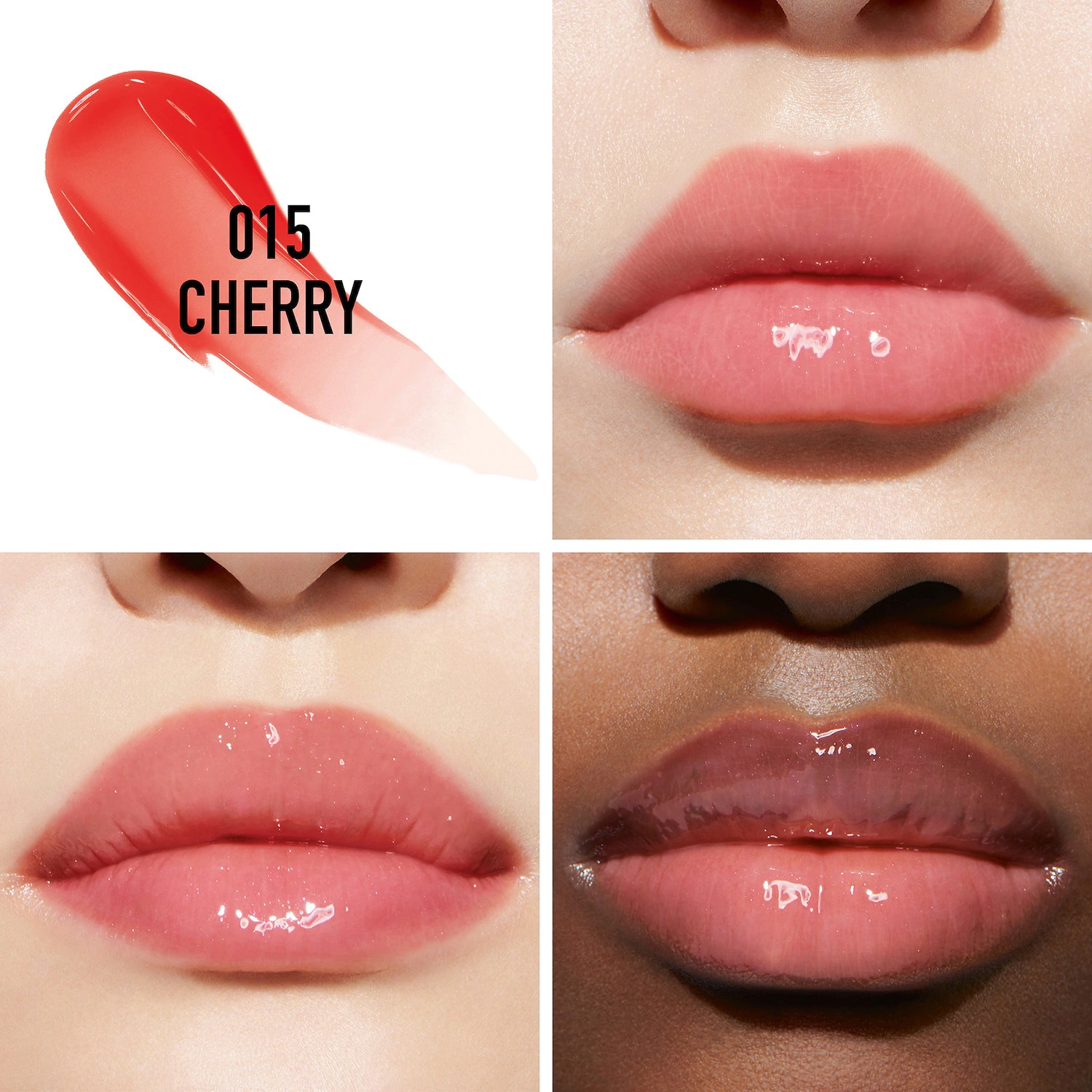 Son Dưỡng Dior Addict Lip Glow 015 Cherry  Màu Đỏ Cherry  KYOVN