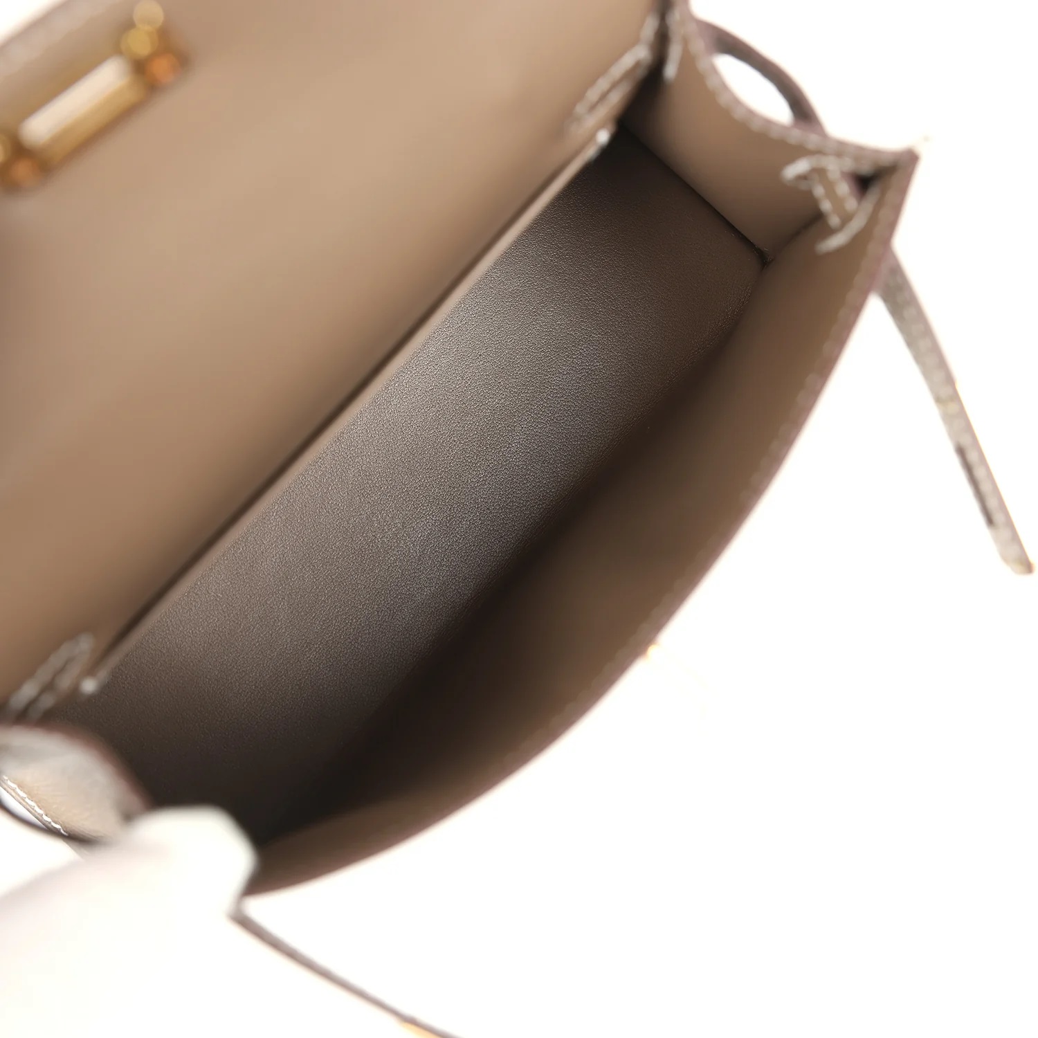 Túi xách Hermès Kelly Sellier 20 Etoupe Epsom Gold Hardware 1