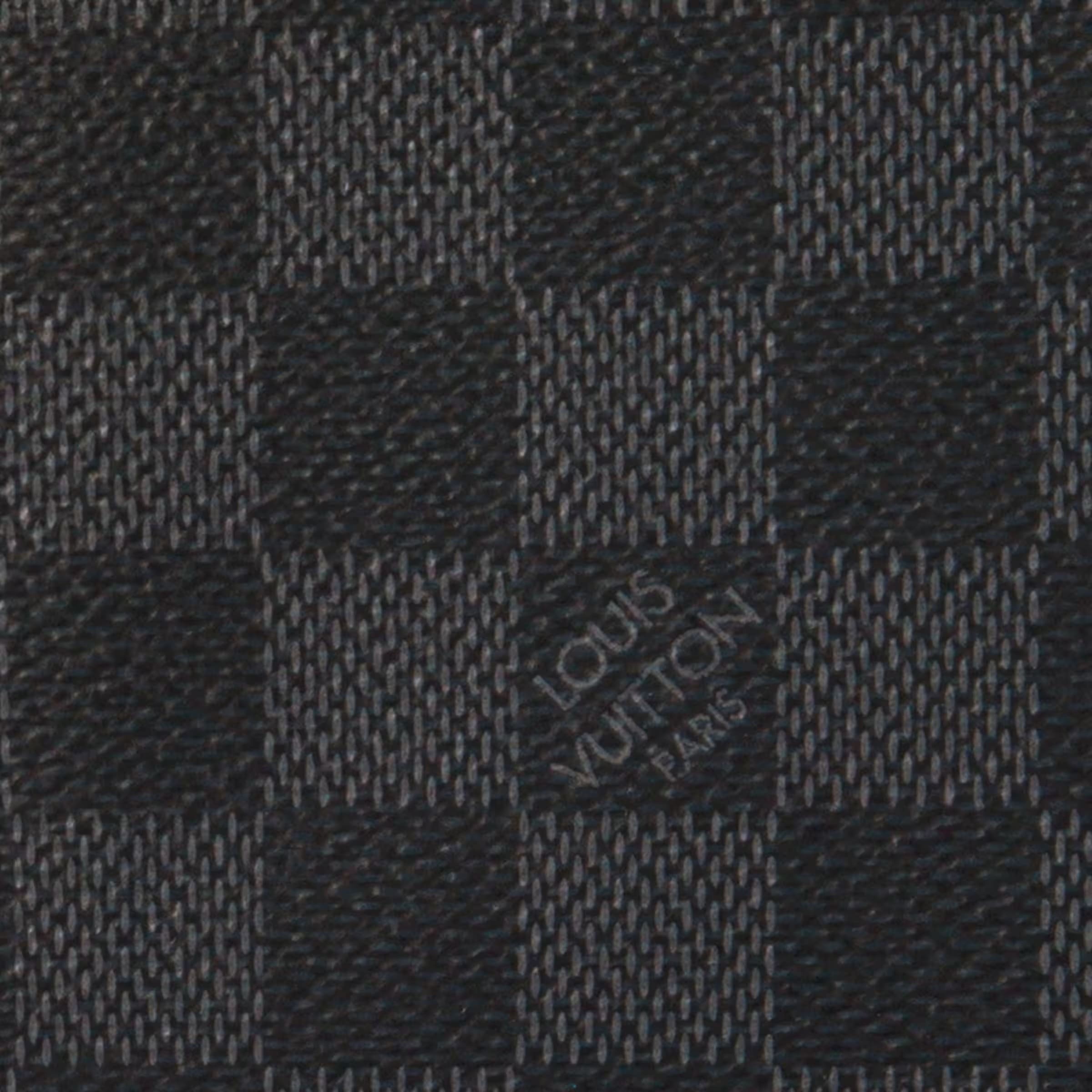 Cặp Xách Tay đeo chéo Công Sở Louis Vuitton Porte-Documents Voyage NM Damier Graphite Canvas N40445 6
