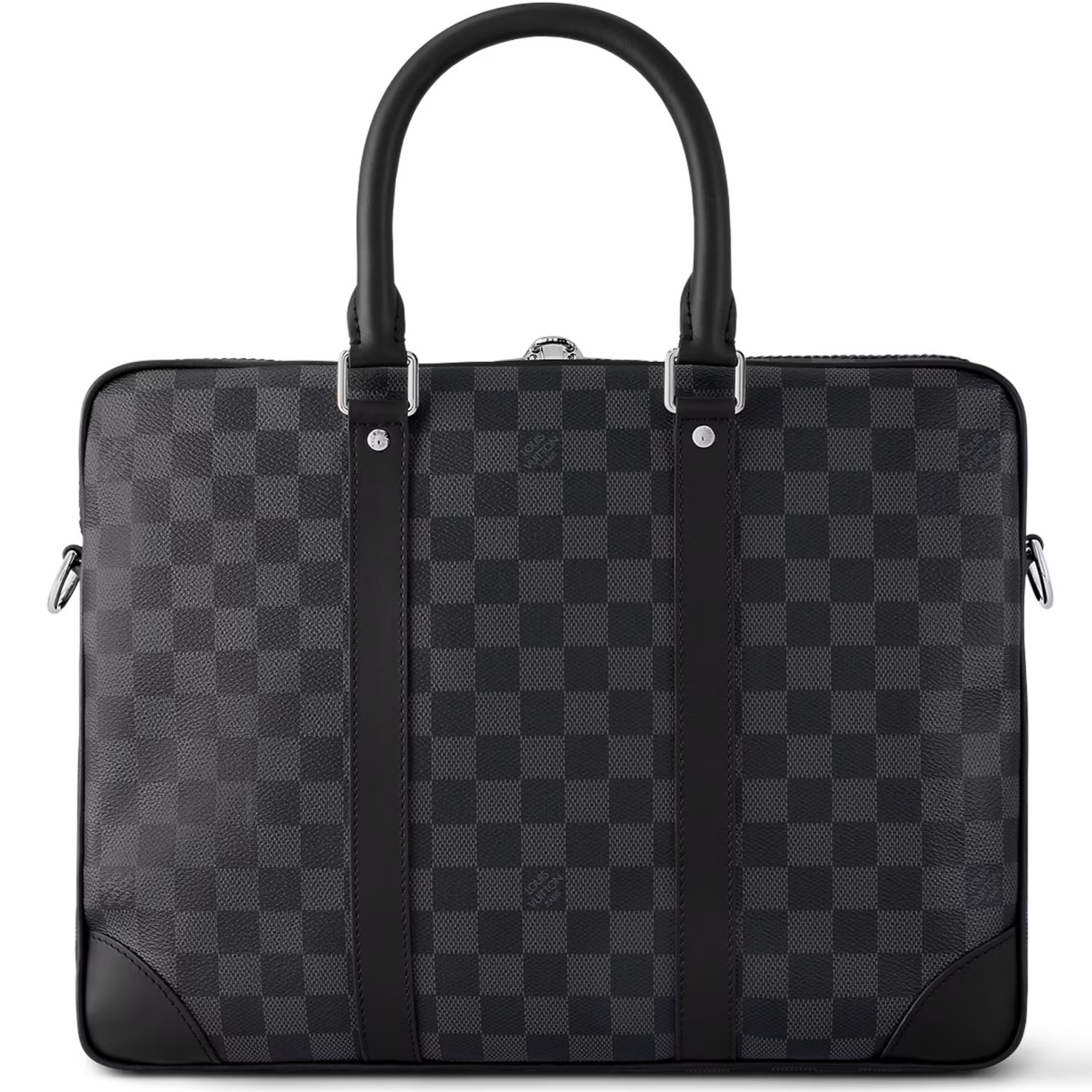 Cặp Xách Tay đeo chéo Công Sở Louis Vuitton Porte-Documents Voyage NM Damier Graphite Canvas N40445 5