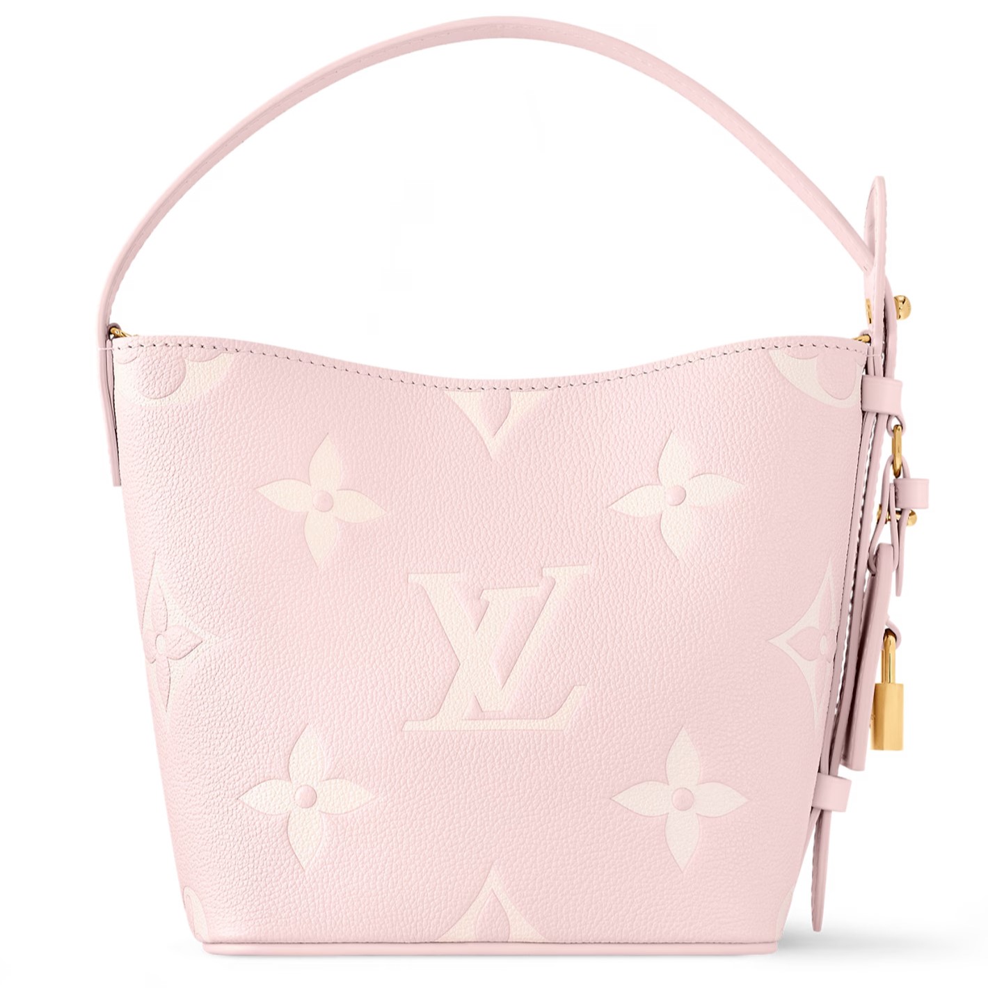 Túi đeo Louis Vuitton All In BB Bicolor Monogram Empreinte Pink Quartz M14356 2