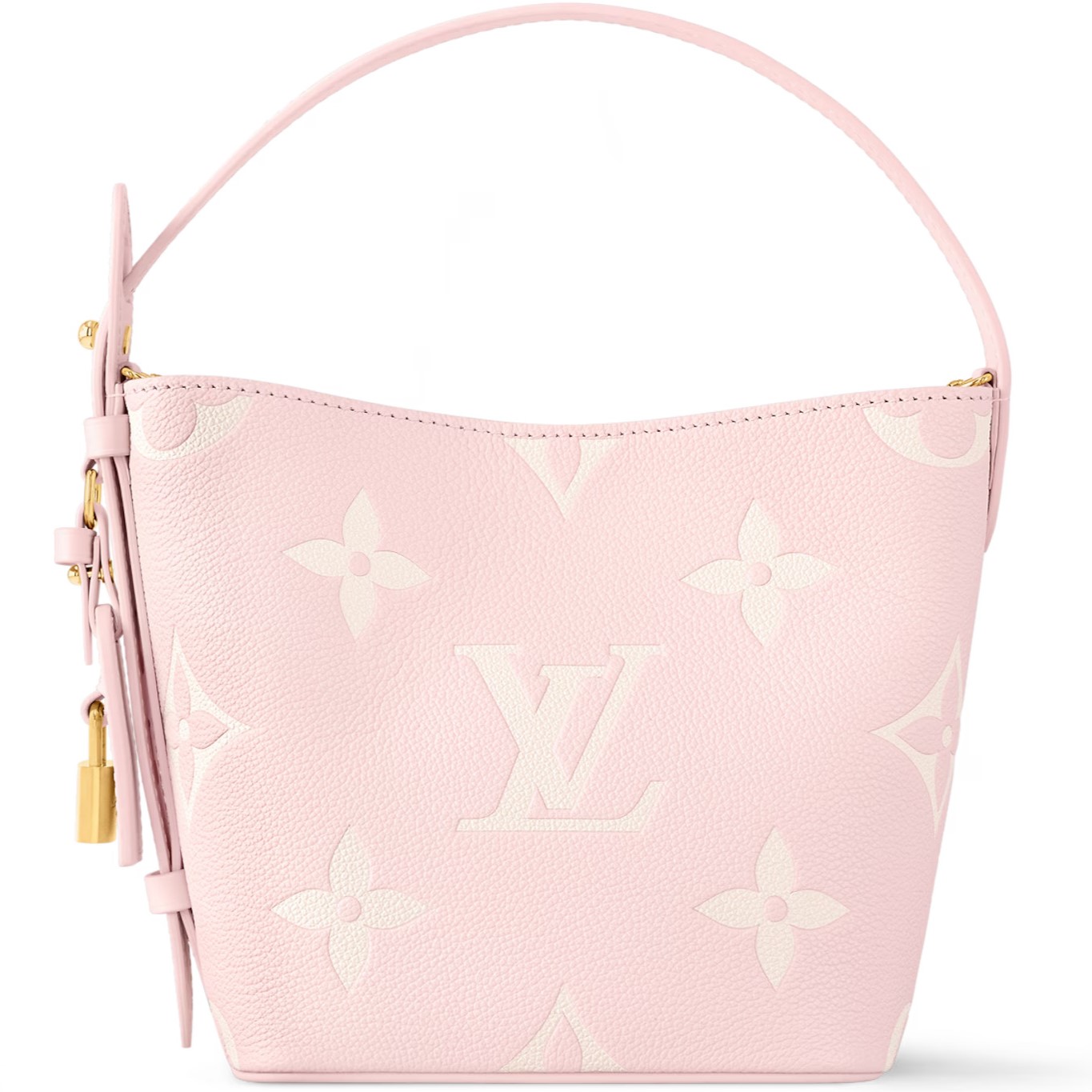 Túi đeo Louis Vuitton All In BB Bicolor Monogram Empreinte Pink Quartz M14356 4