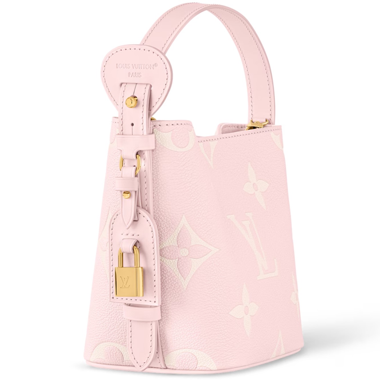 Túi đeo Louis Vuitton All In BB Bicolor Monogram Empreinte Pink Quartz M14356 6