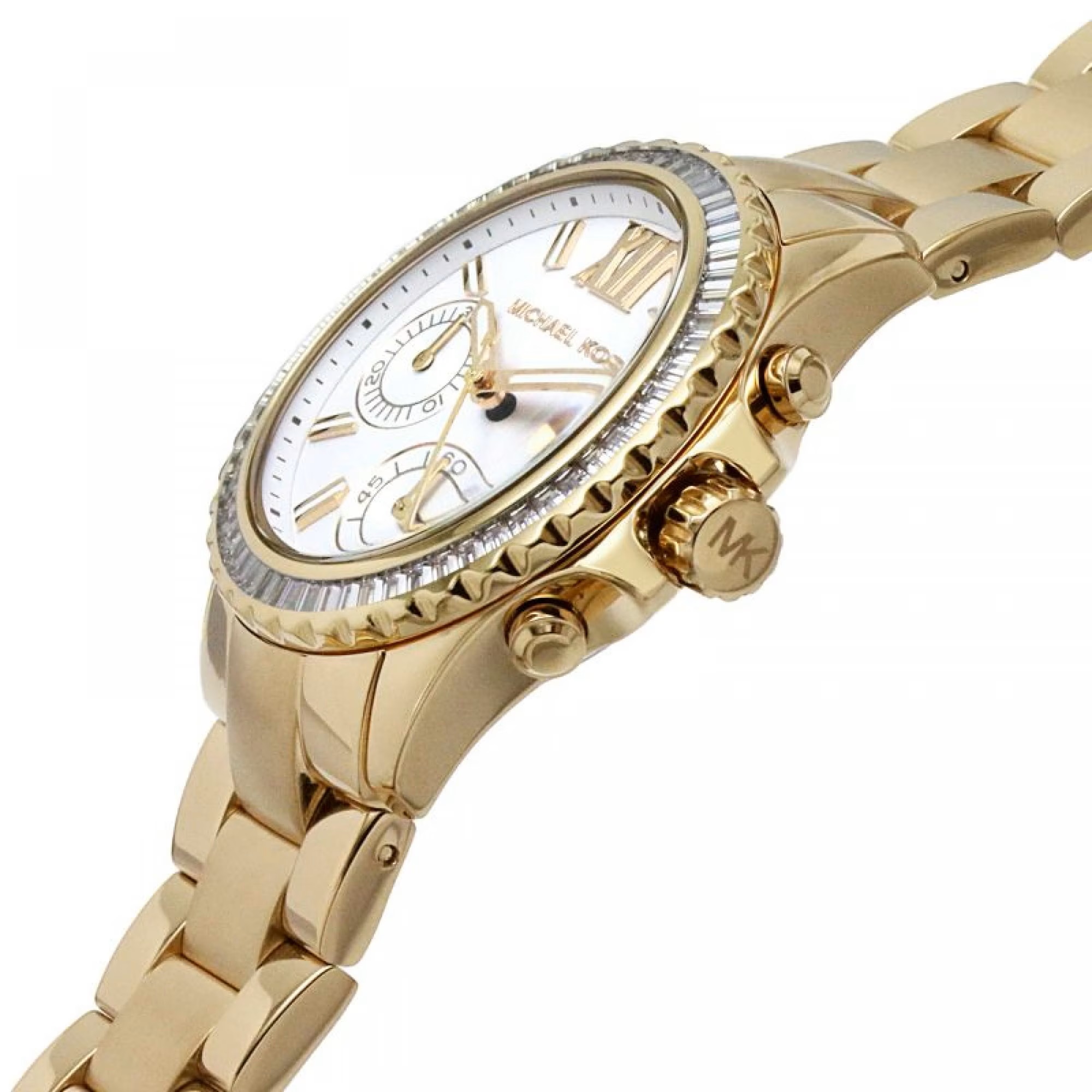 ĐỒNG HỒ ĐEO TAY NỮ MICHAEL KORS EVEREST CHRONOGRAPH GOLD TONE WATCH MK7212 5