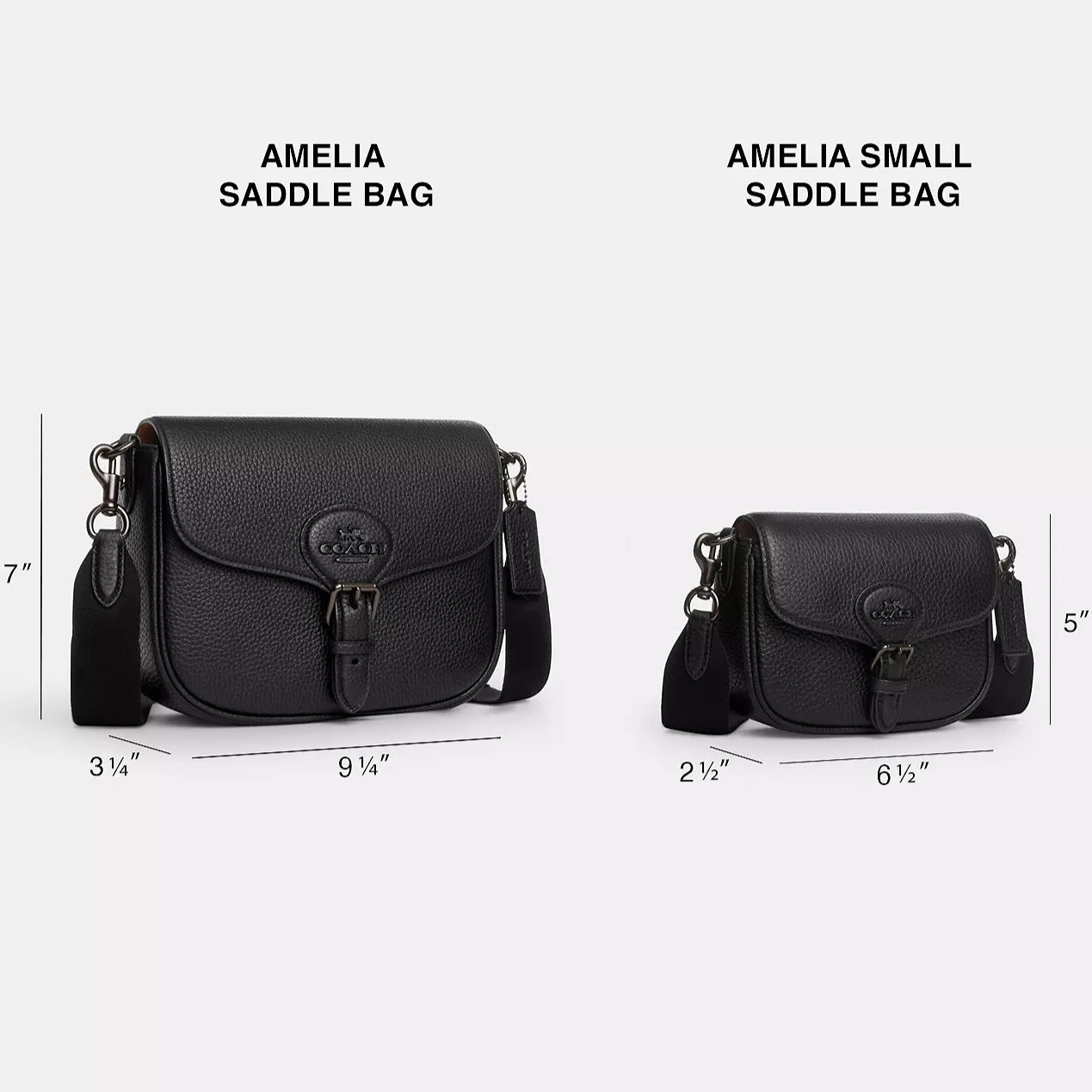 TÚI NỮ COACH AMELIA PEBBLED LEATHER GOLD CHALK SADDLE BAG CP107 1