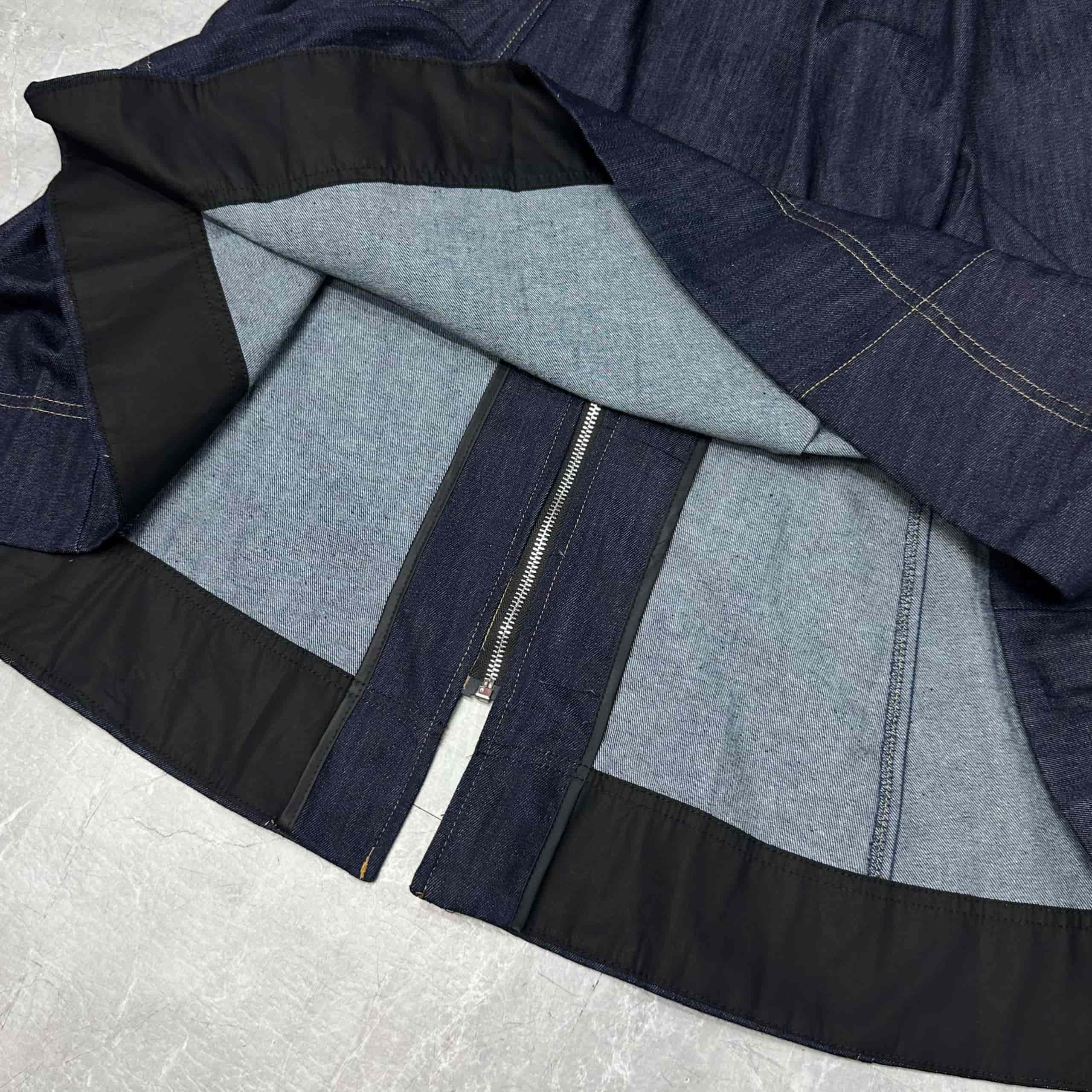 Combo áo thun họa tiết váy dài jean Dior 5