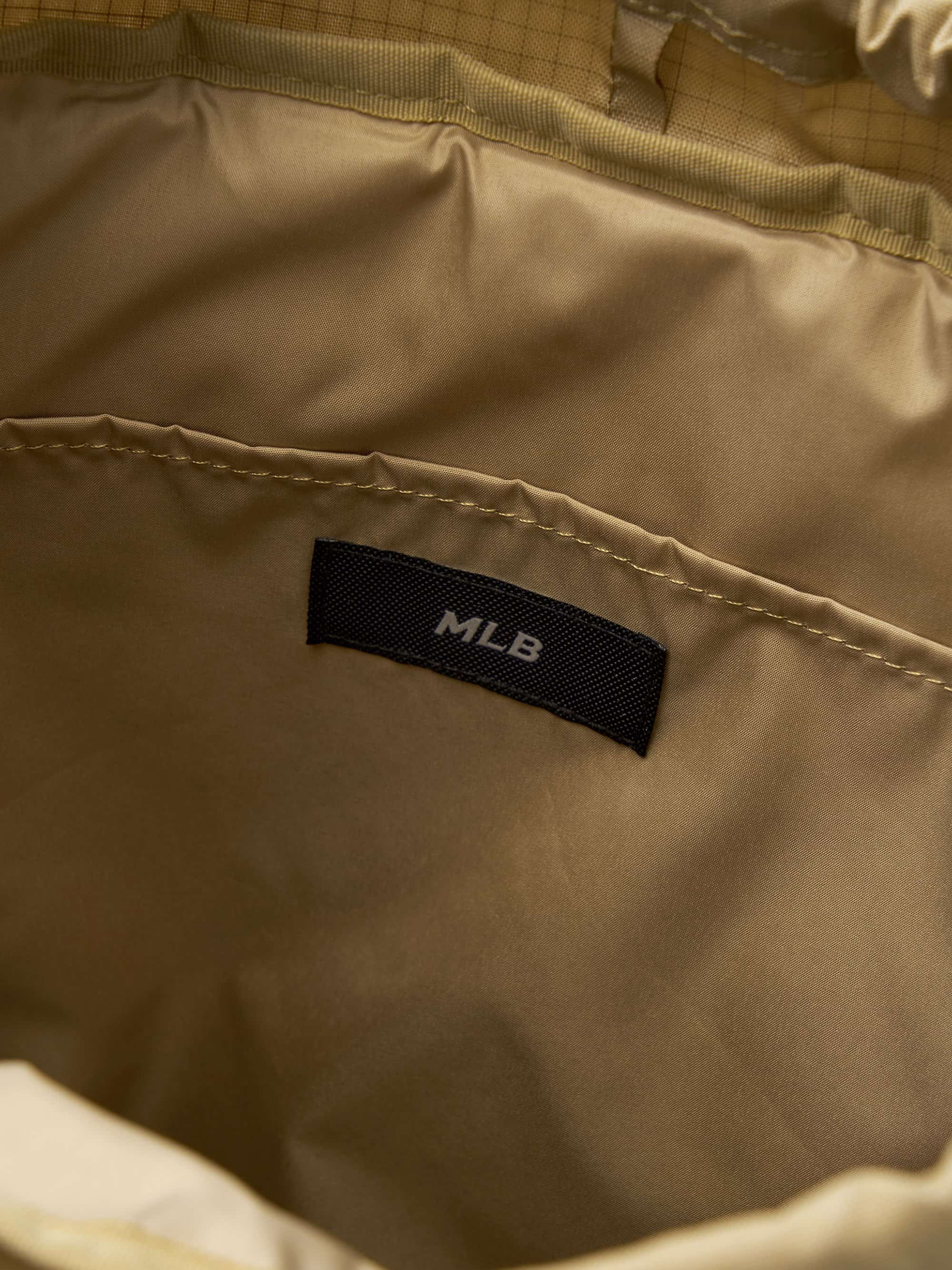 Ba lô MLB Diamond Monogram Sportive Backpack New York Yankees Beige 3ABKM035N-50BGD 4