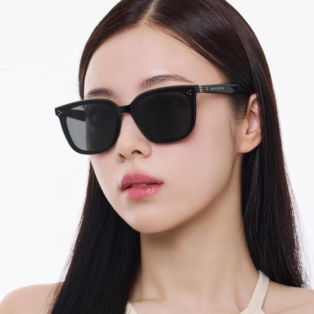 Kính GM Gentle Monster By Row 01 Black Lenses Black Acetate Frame 26