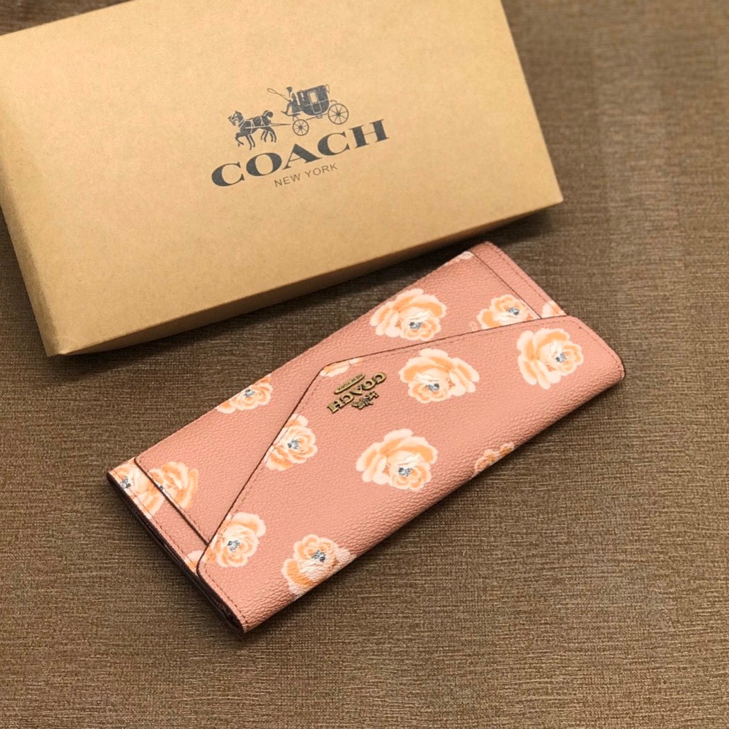 VÍ NỮ DÀI COACH TRÁI TIM CAO CẤP | COACH NEW YORK WALLET 5