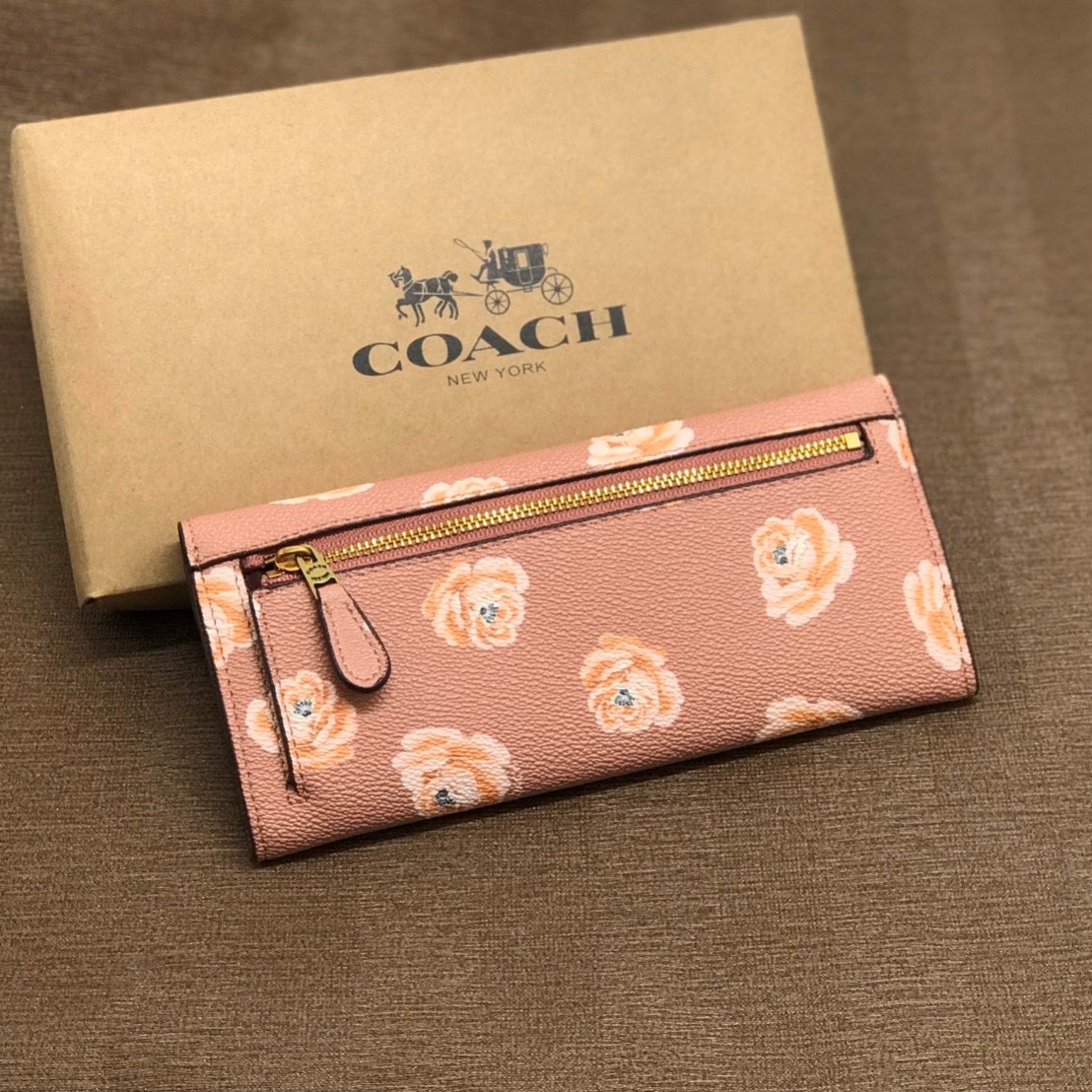 VÍ NỮ DÀI COACH TRÁI TIM CAO CẤP | COACH NEW YORK WALLET 10