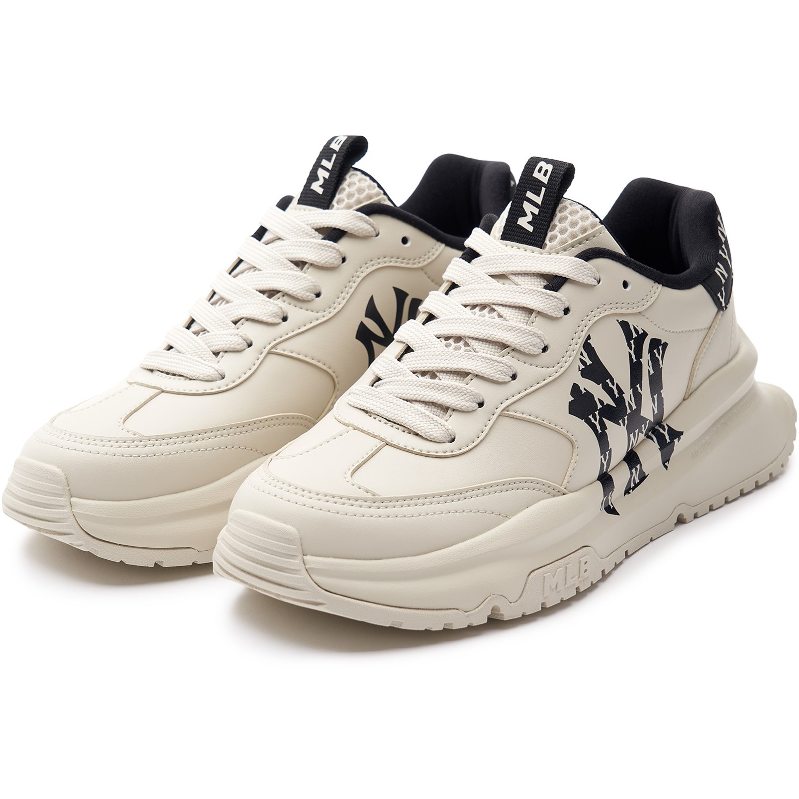 Giày Thể Thao unisex MLB NY Chunky Runner Classic Monogram New York Yankees 3ASHCRM3N-50BKS 2