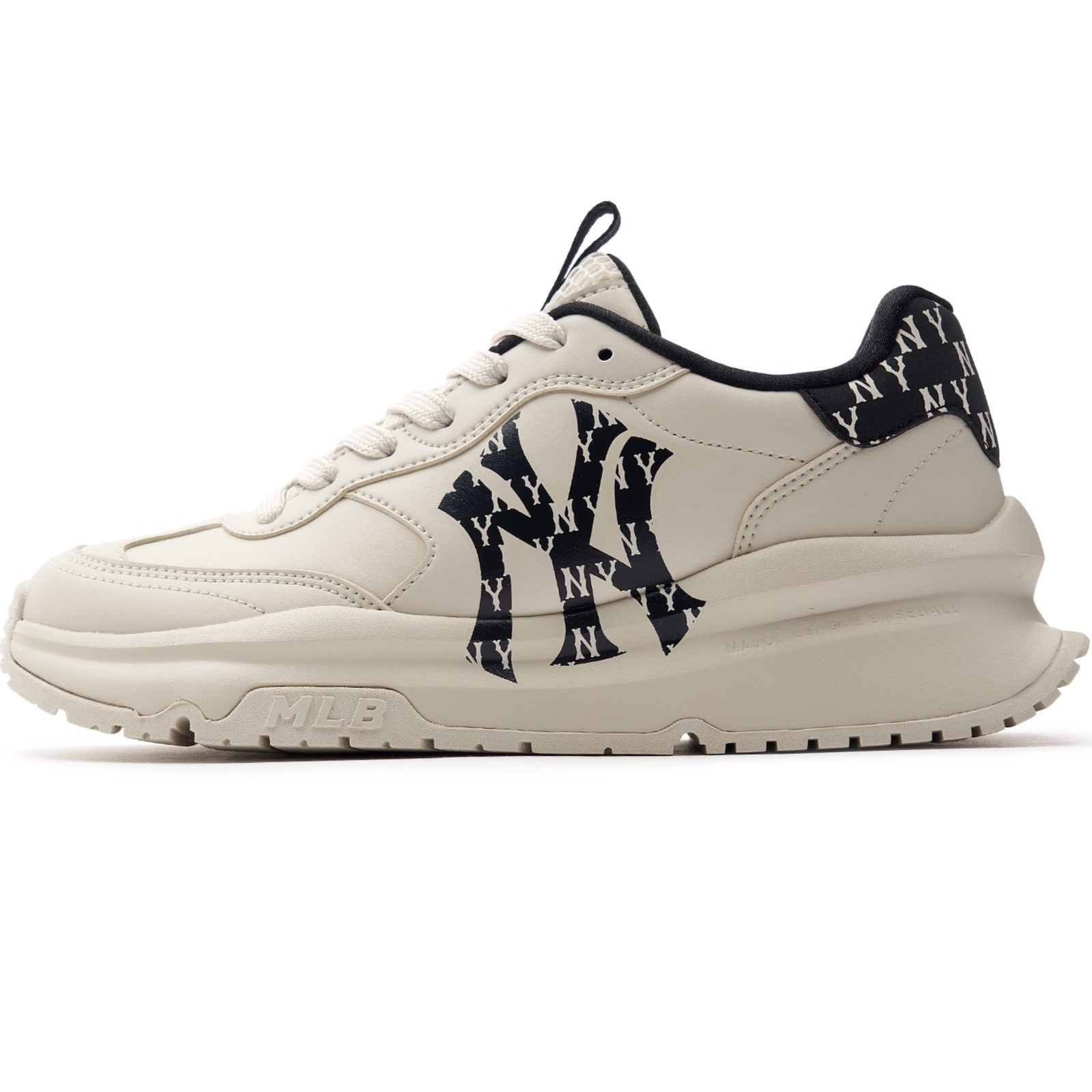 Giày Thể Thao unisex MLB NY Chunky Runner Classic Monogram New York Yankees 3ASHCRM3N-50BKS 7