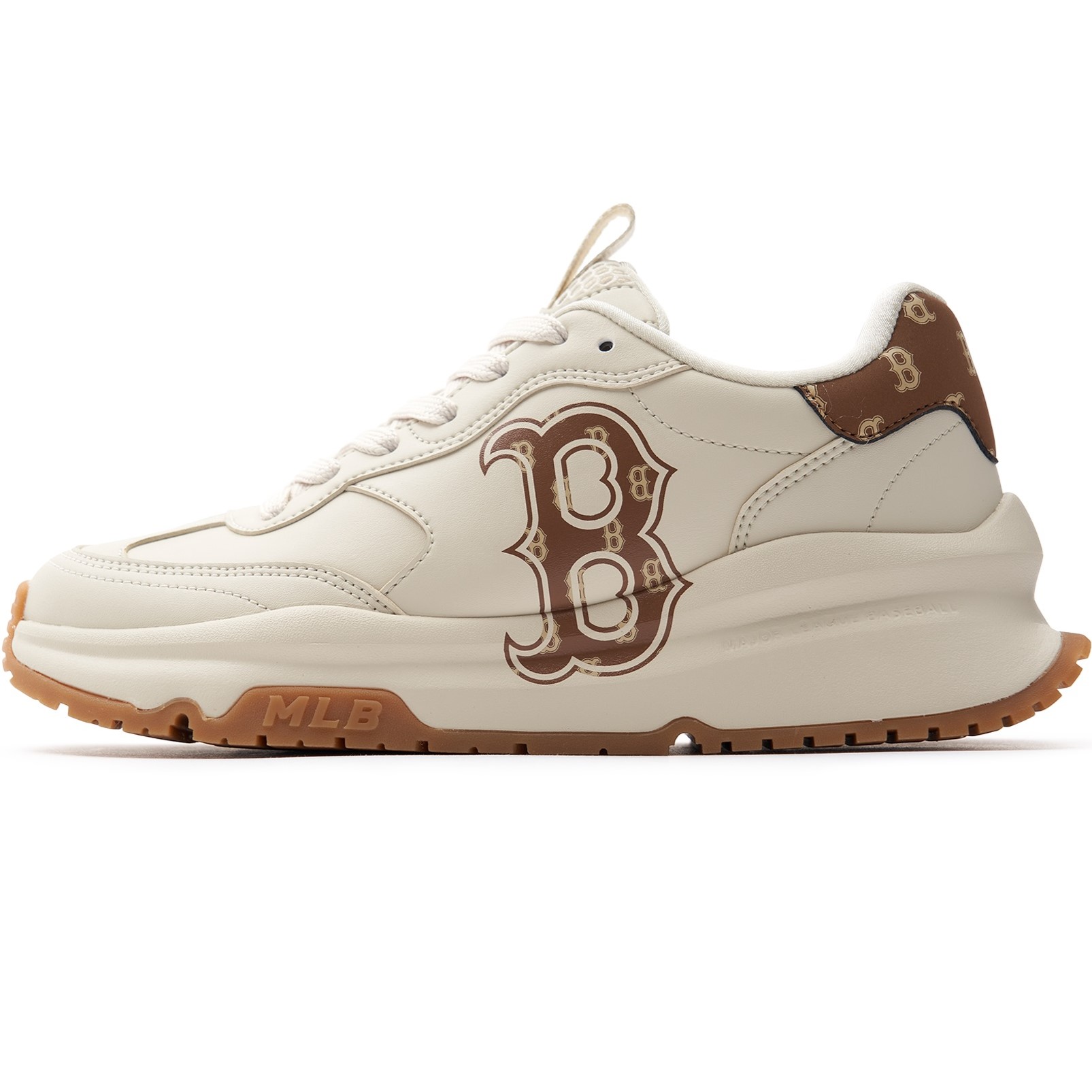 Giày thể thao MLB B Chunky Runner Classic Monogram Boston Red Sox White 3ASHCRM3N-43BRS 2