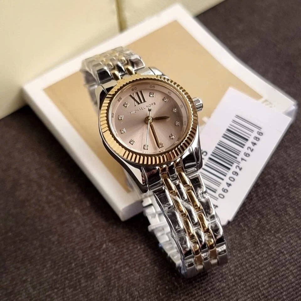 Đồng hồ đeo tay MK nữ Michael Kors Lexington Pavé Two-Tone Watch MK4815 6