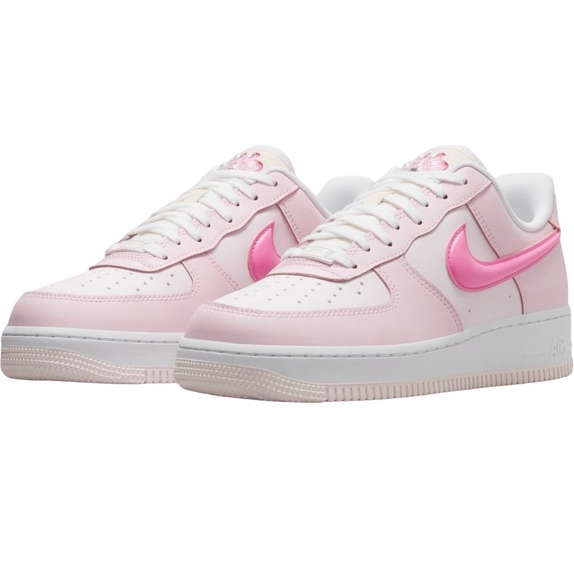 Giày thể thao Nike nữ Air Force 1 Low 07 LX Paw Print White Pink HM3696-661 15