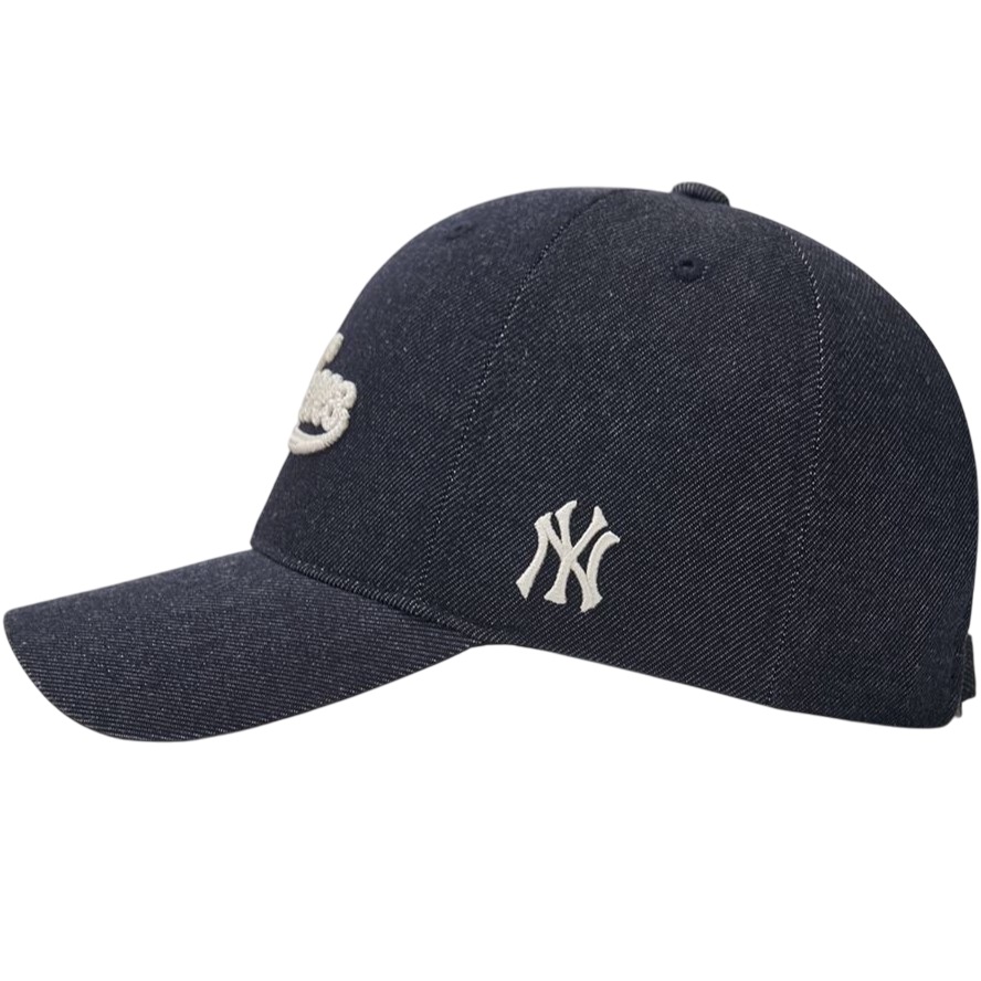 Nón kết MLB Denim Adjustable Soft Top Baseball Cap New York Yankees 3ACPQM04N-50NYD 3